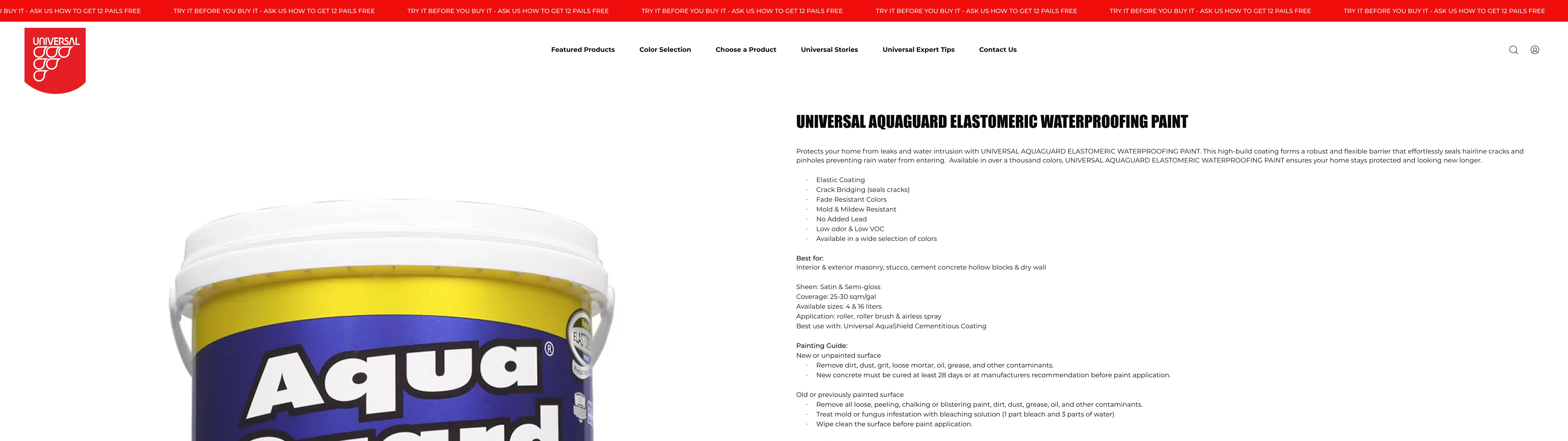 Universal Paint: Colorful Solutions for B2B & B2C Customers screenshot 5