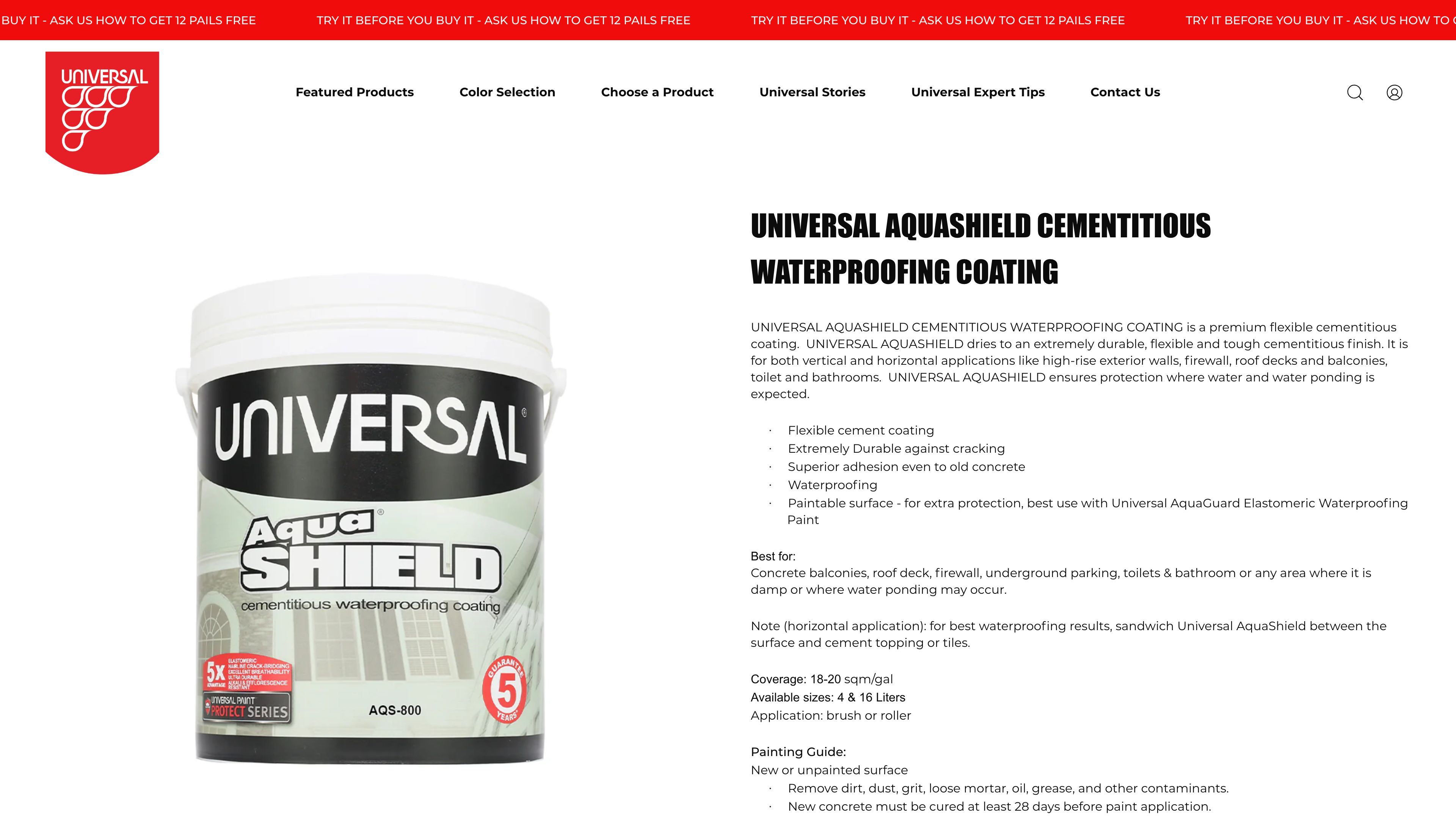 Universal Paint: Colorful Solutions for B2B & B2C Customers screenshot 2