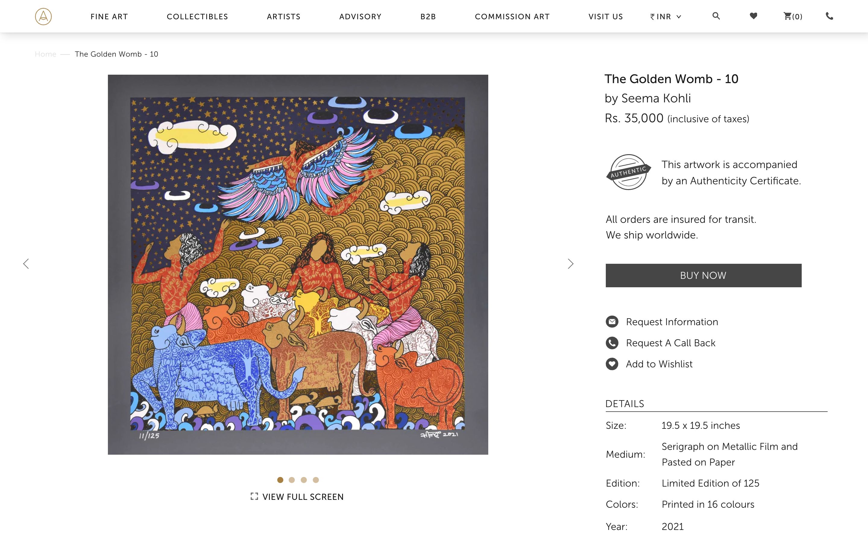 Artisera screenshot 4