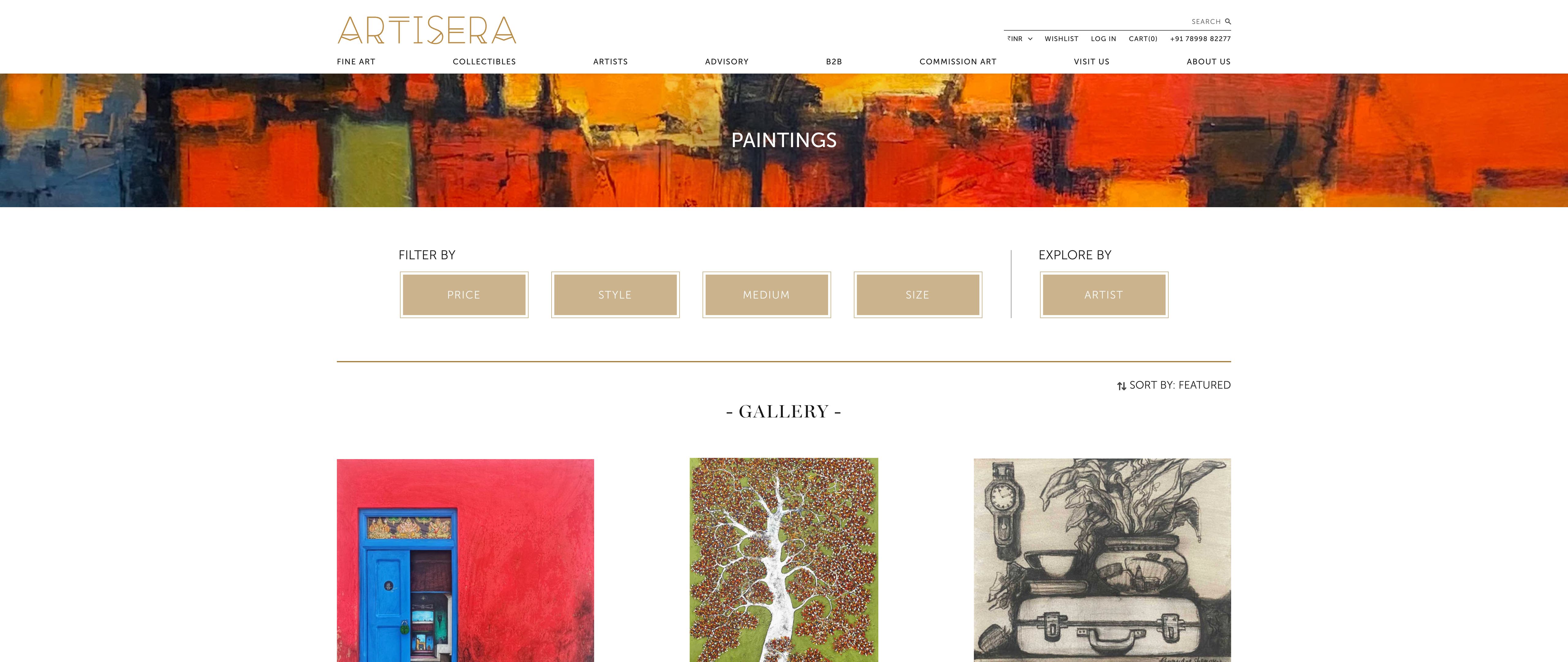 Artisera screenshot 3