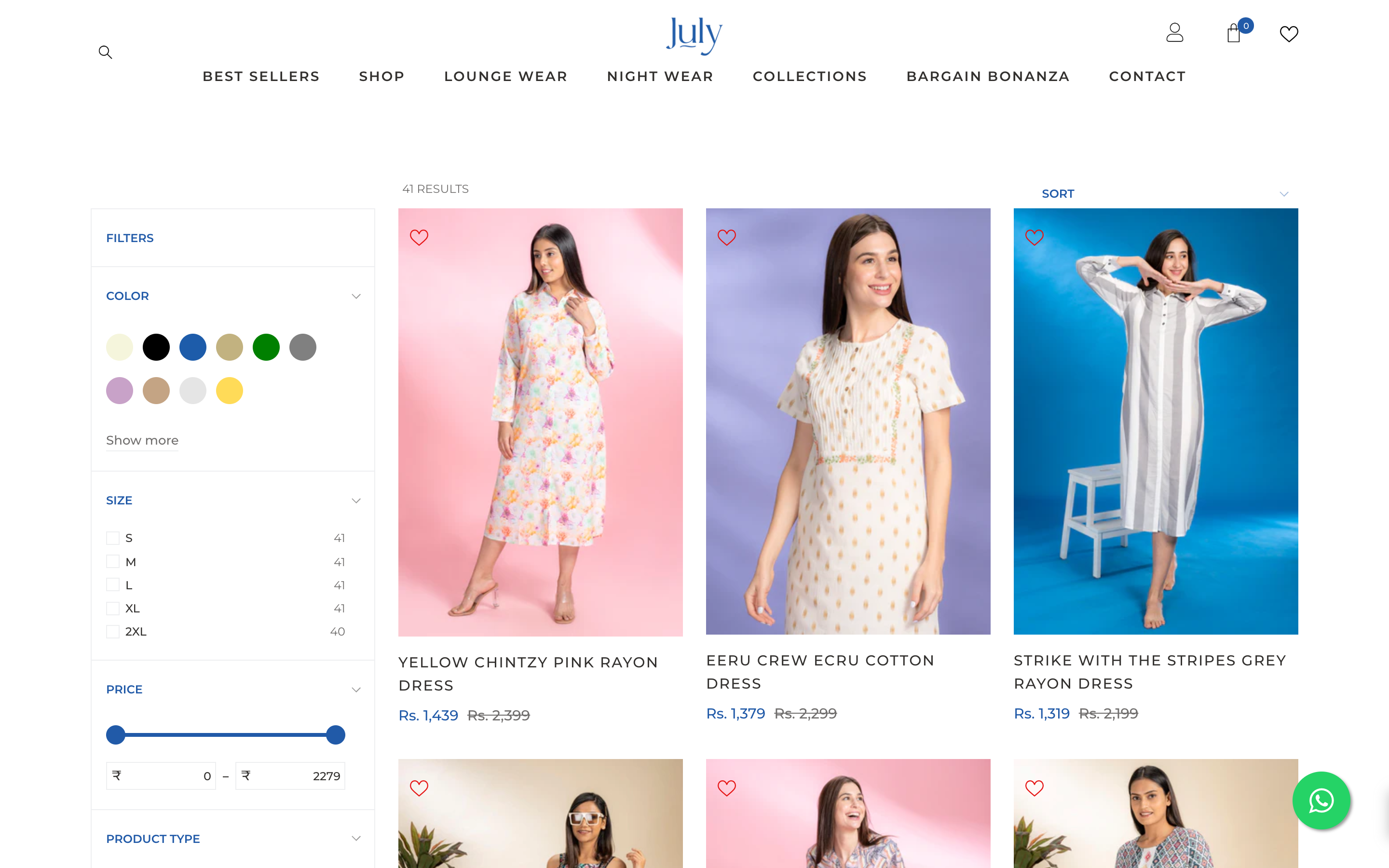 Women's Lounge Wear - July screenshot 3