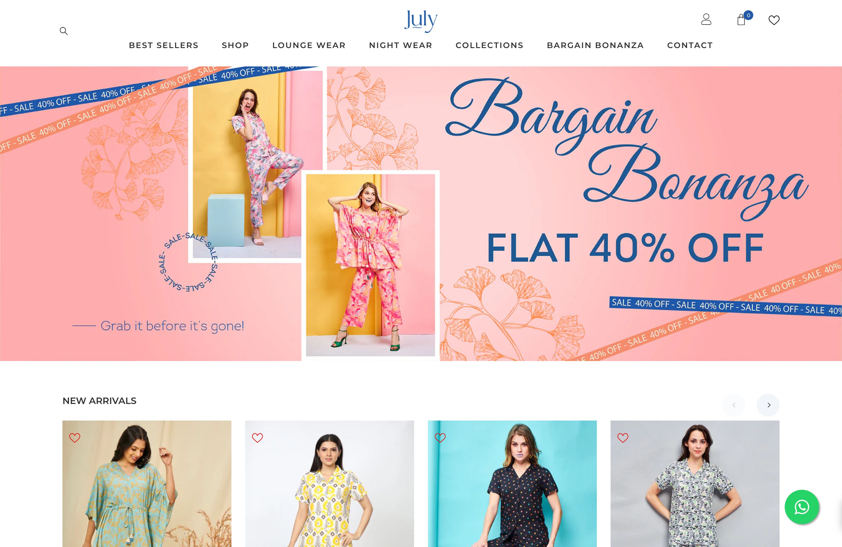 Women's Lounge Wear - July screenshot 7