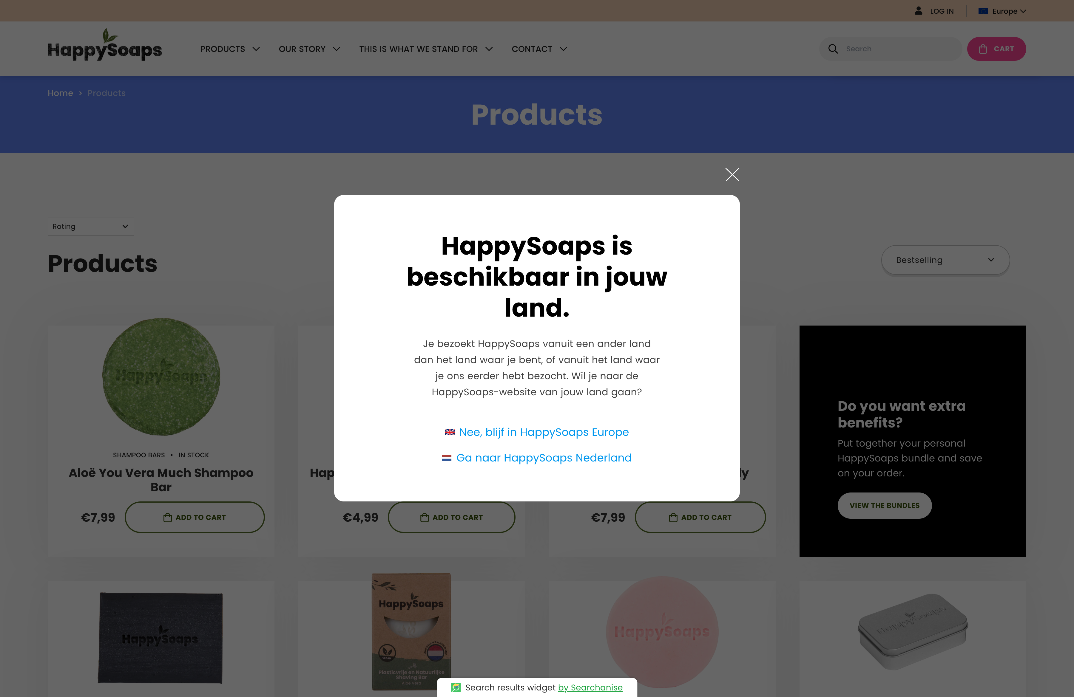 Platform Migration and Development for HappySoaps EU