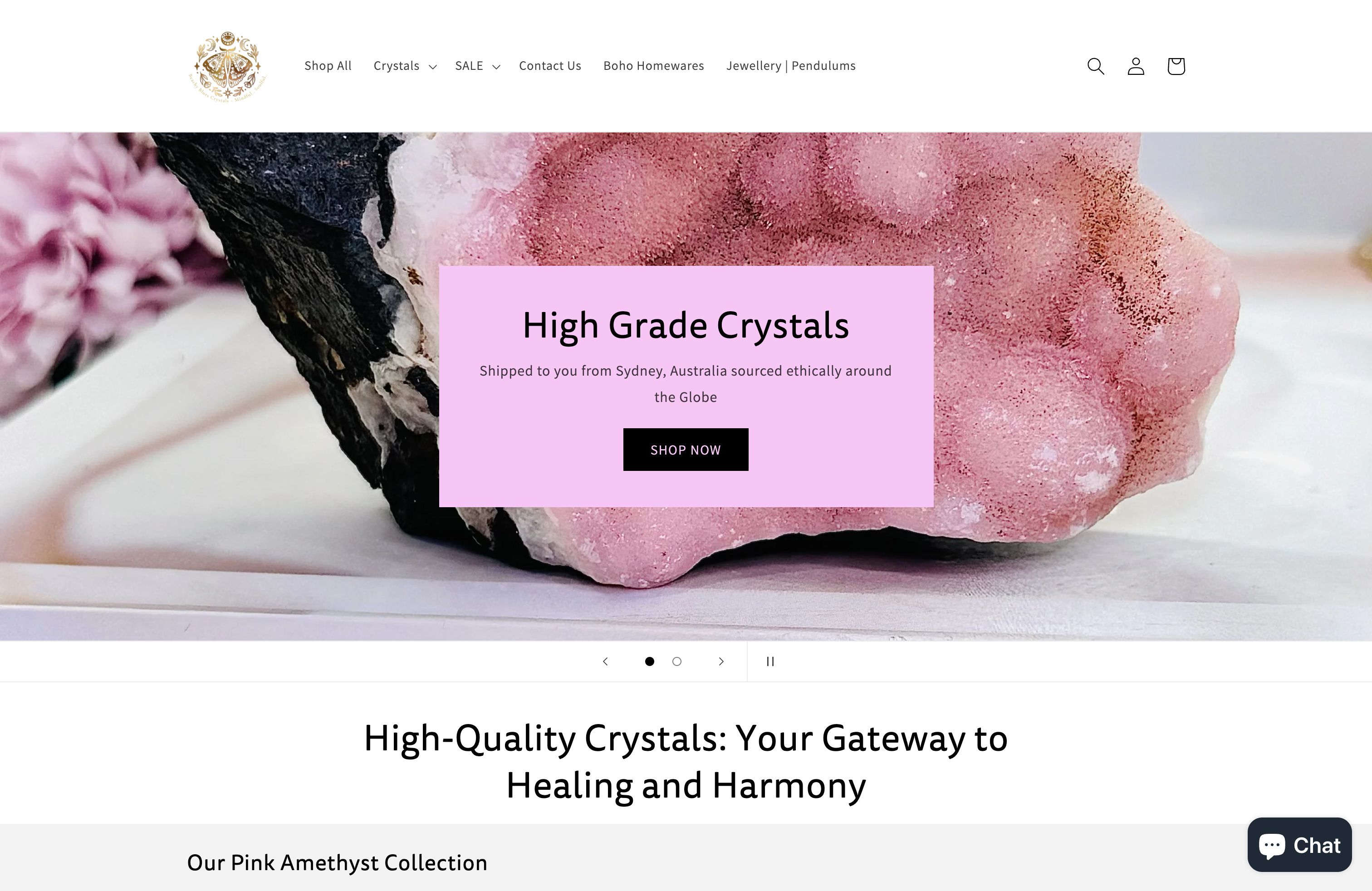 Website Redesign and Optimization for Beachy Blues Crystals: Focus on SEO and Google Ads