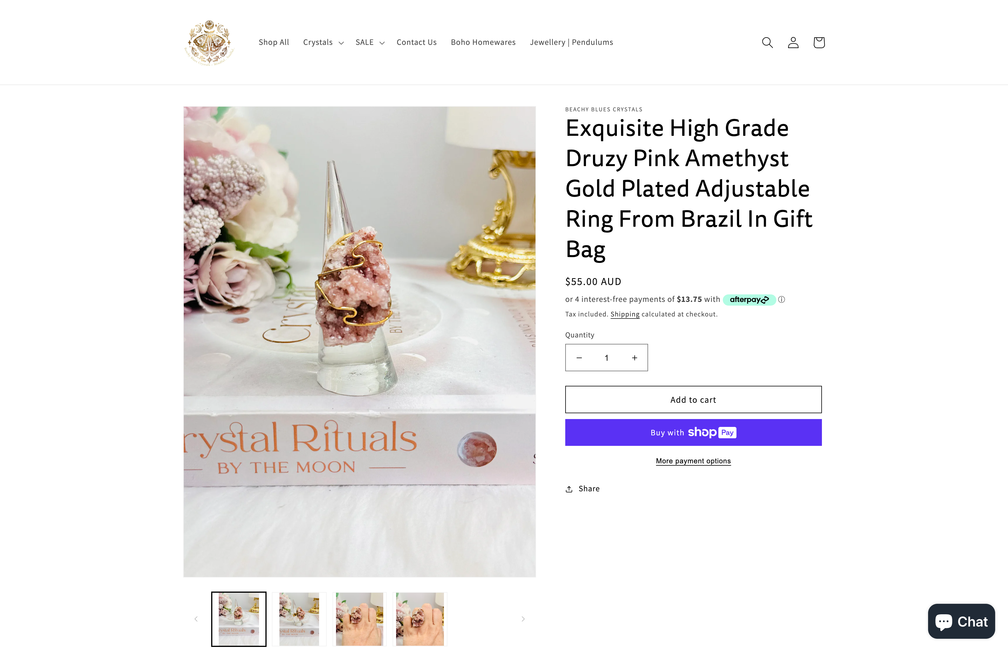 Health/Wellness: Crystal Shop  screenshot 4