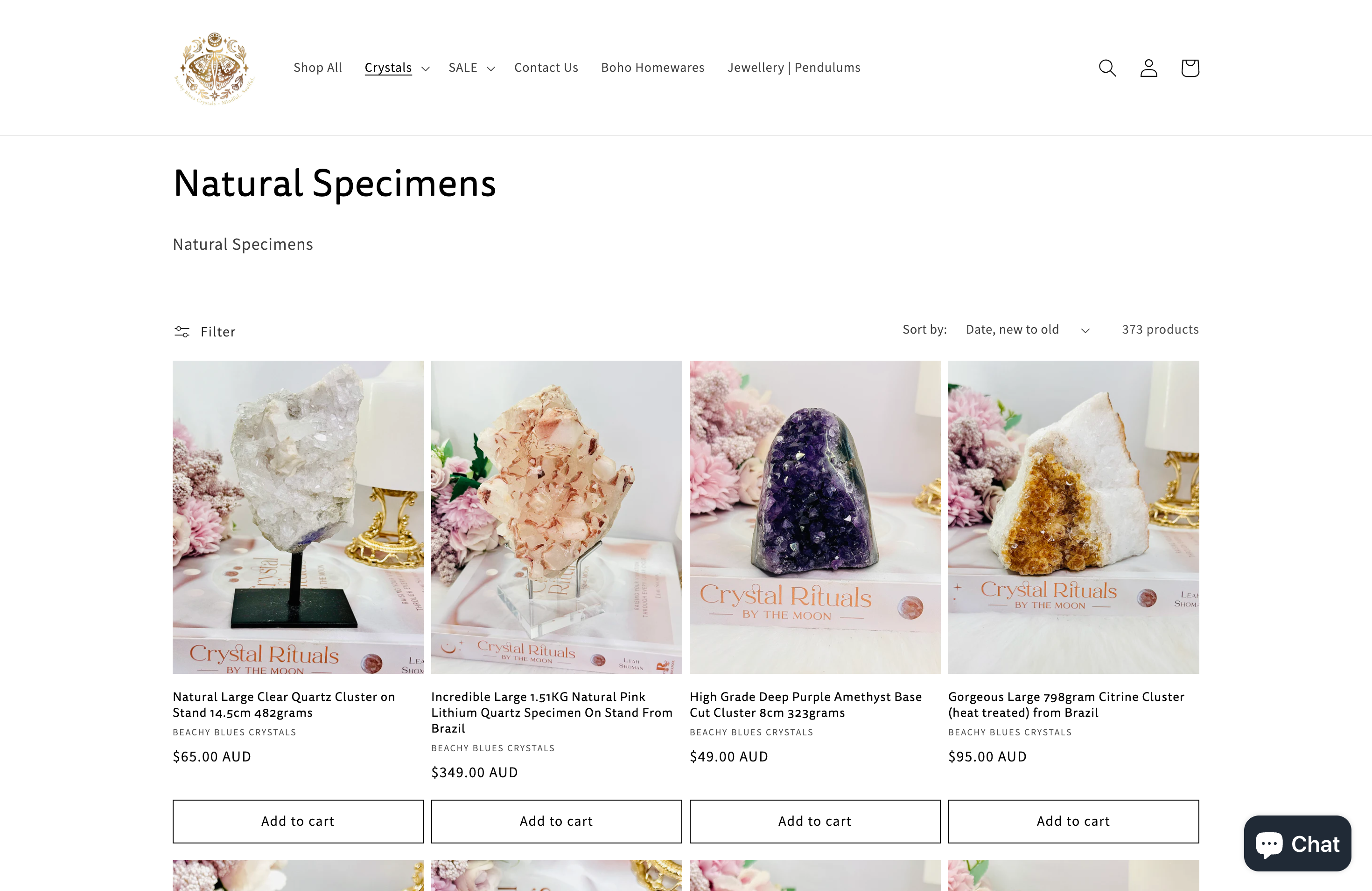 Health/Wellness: Crystal Shop  screenshot 3