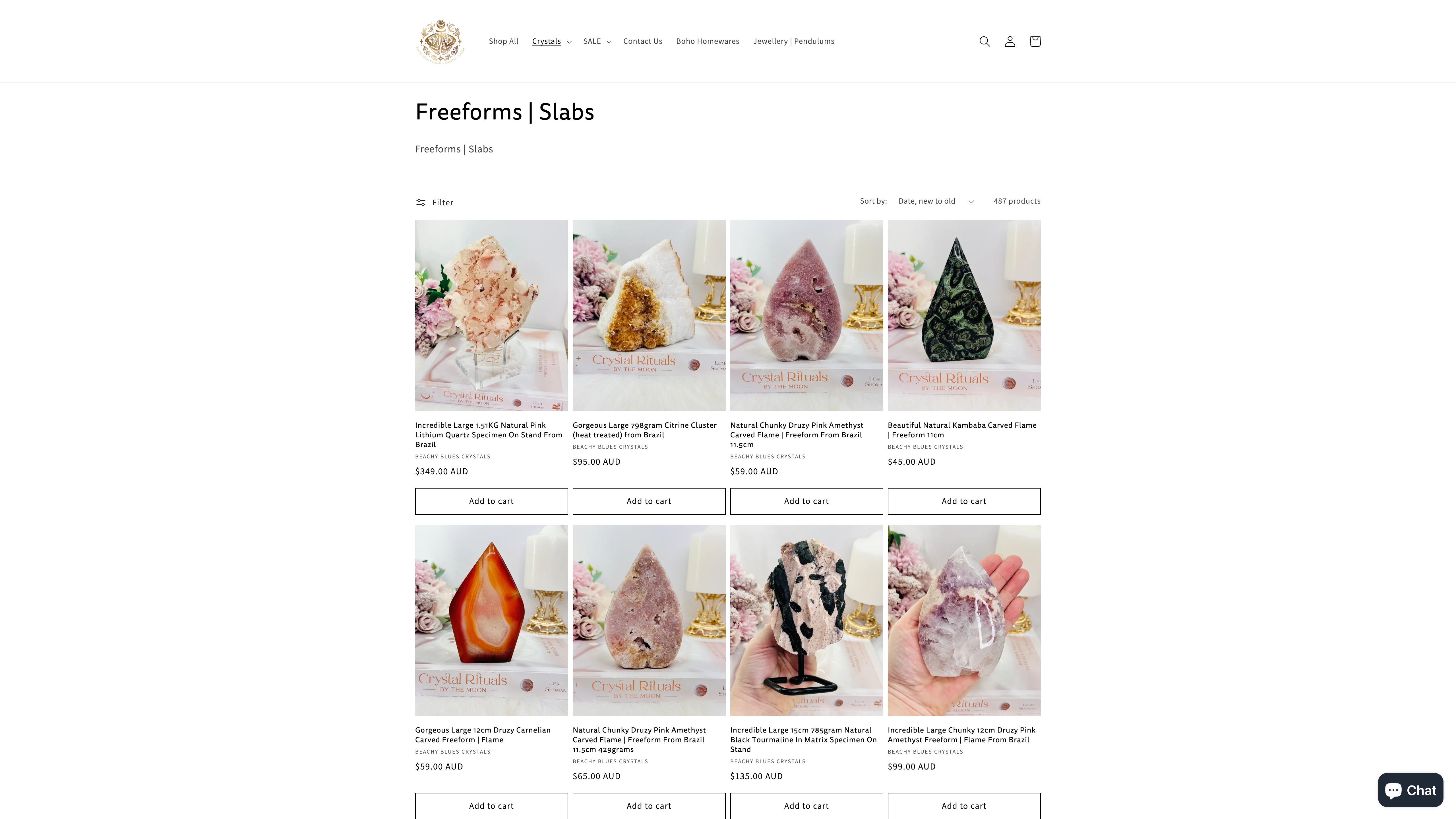 Health/Wellness: Crystal Shop  screenshot 2