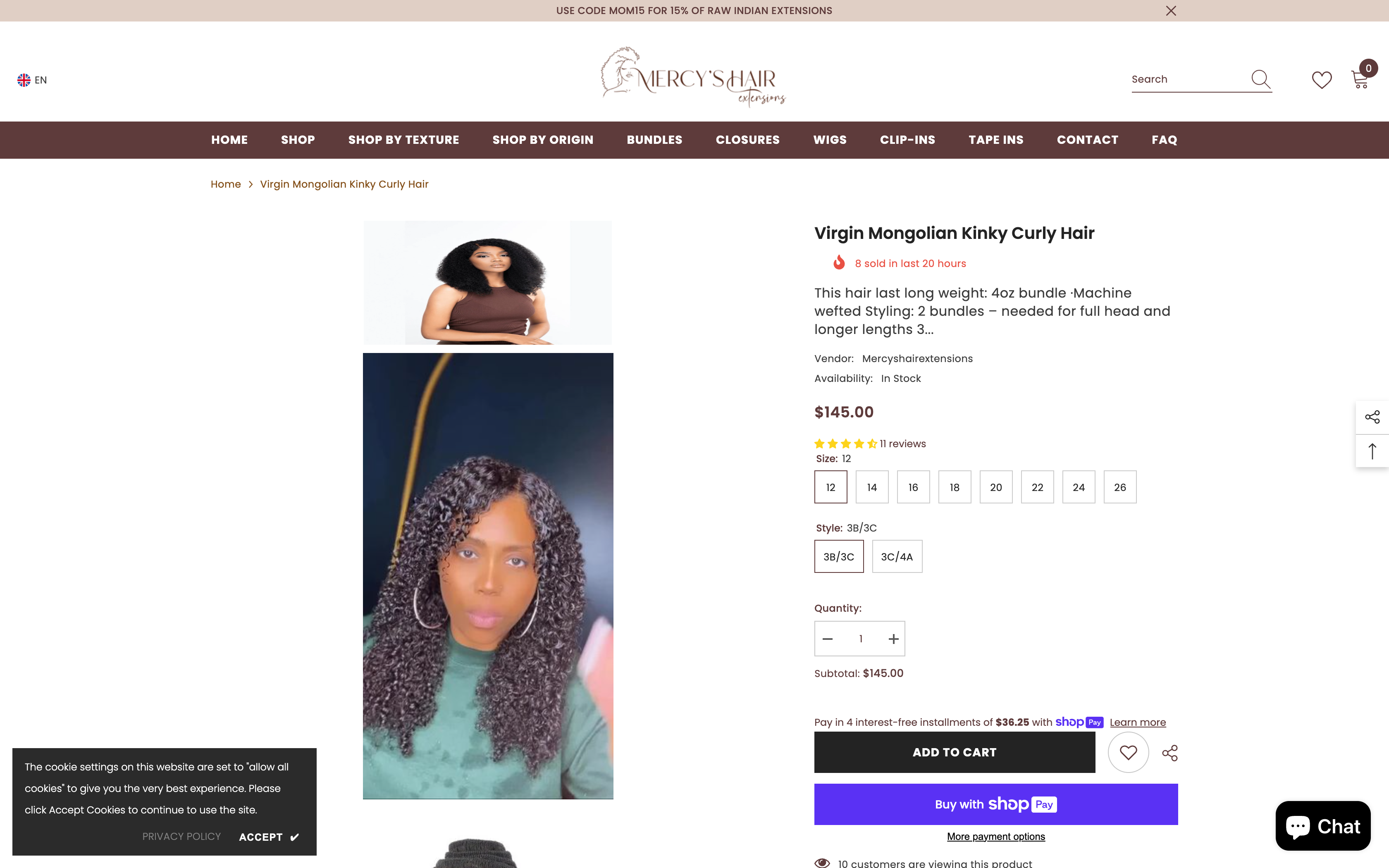 Mercy's Hair Extensions screenshot 2