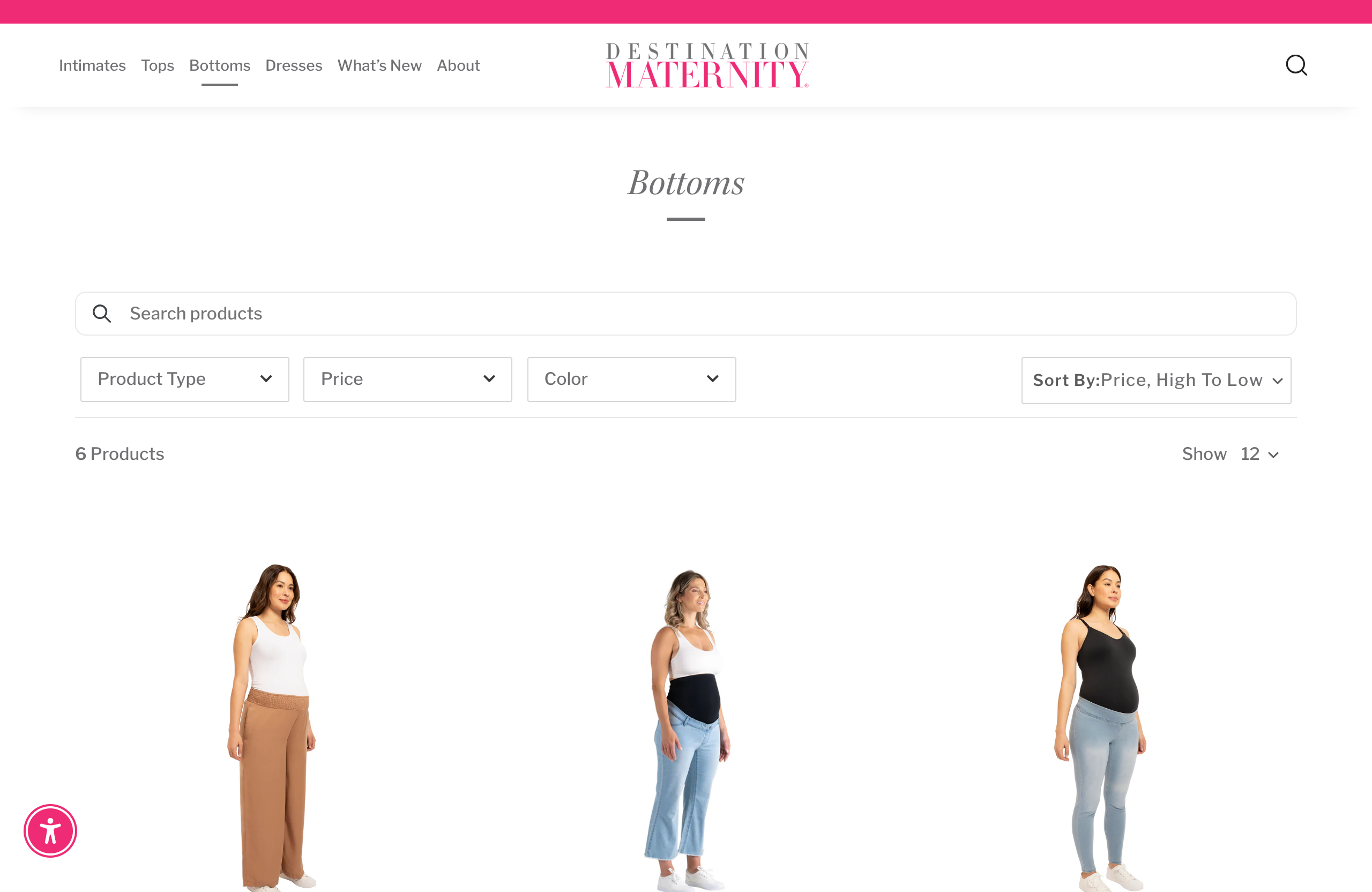 Destination Maternity - SEO, Theme and Website Development screenshot 6