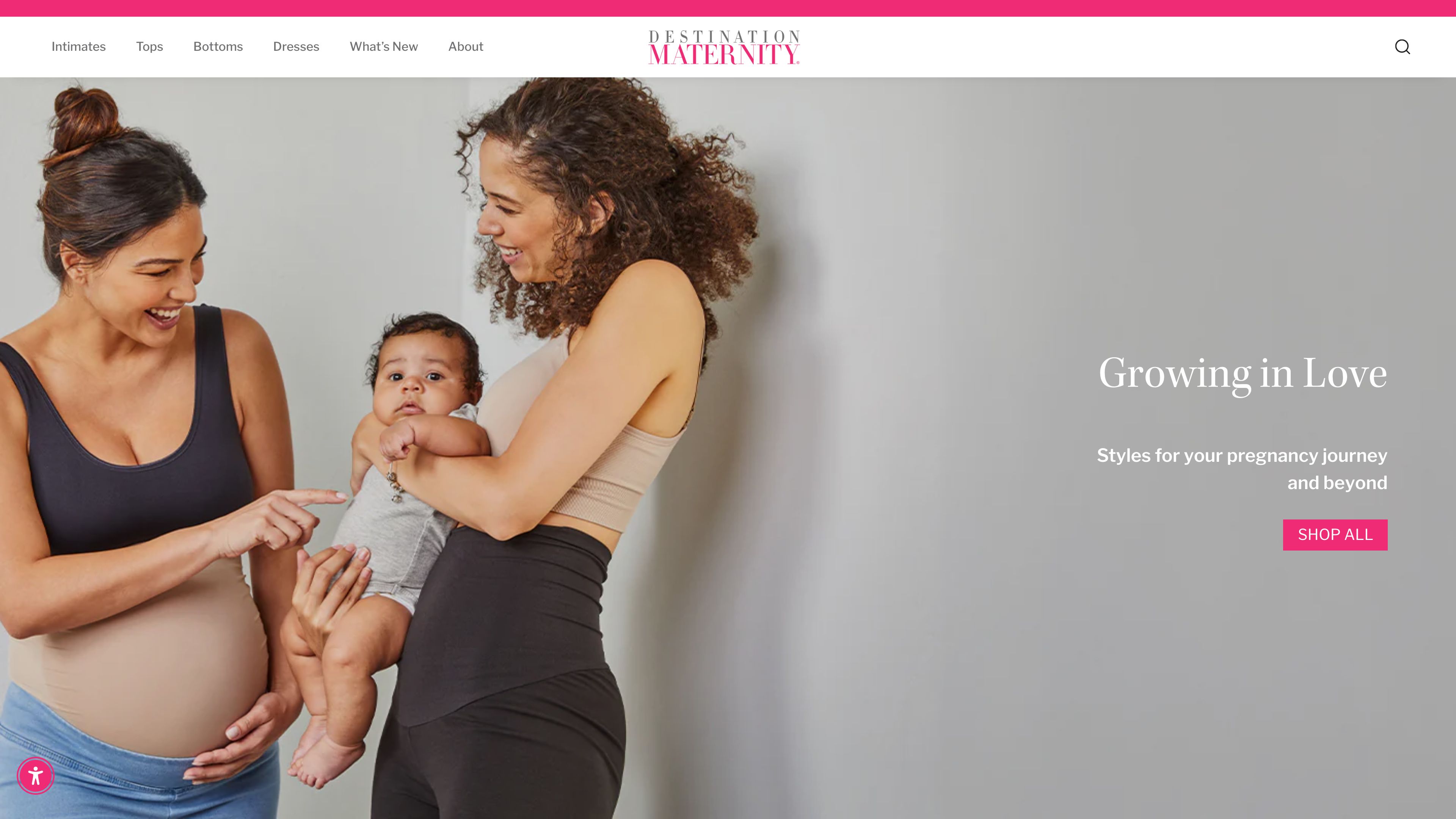 Destination Maternity - SEO, Theme and Website Development screenshot 7