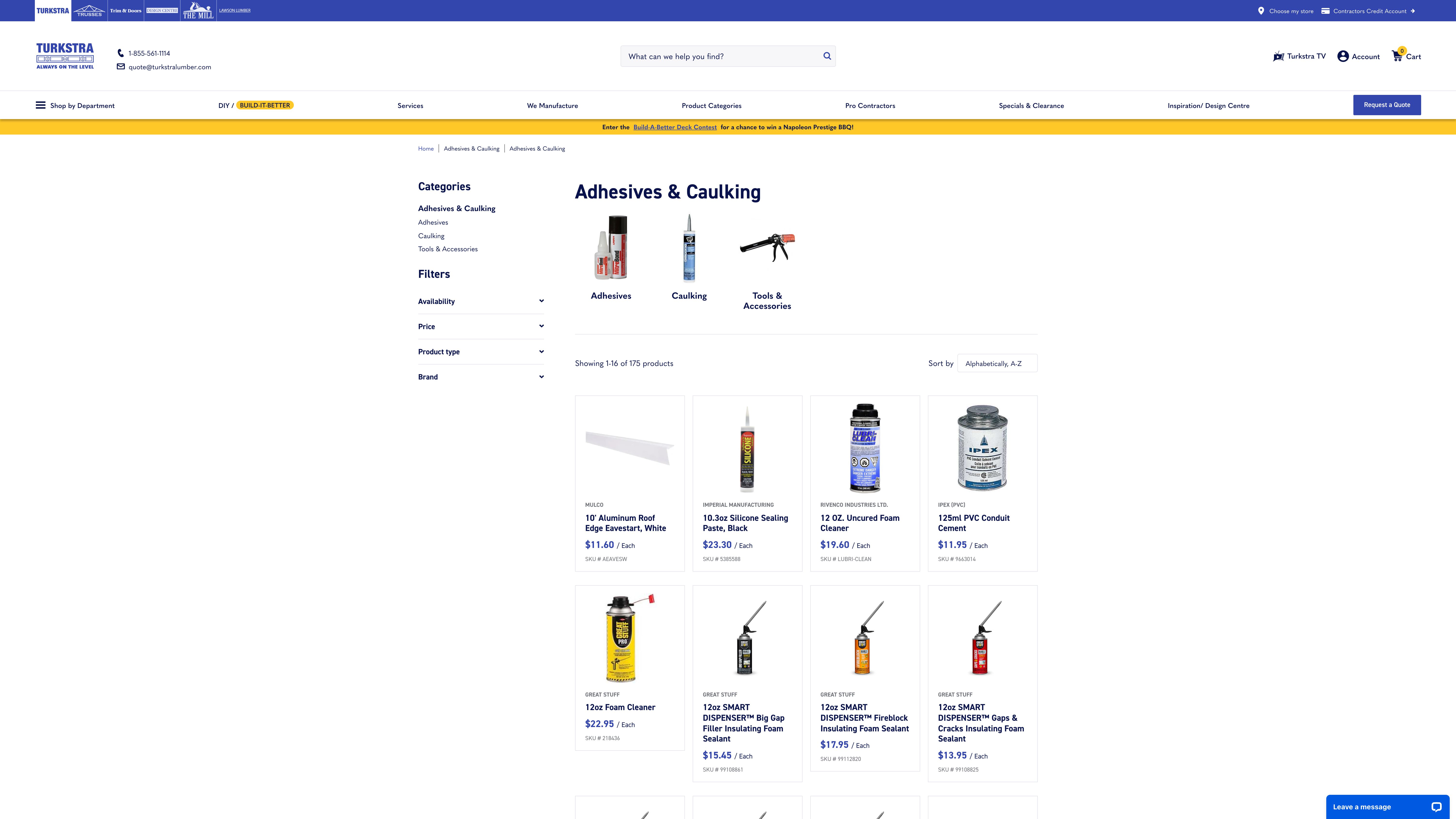 Turkstra Lumber - bringing a large retailer online!  Retail & B2B screenshot 2