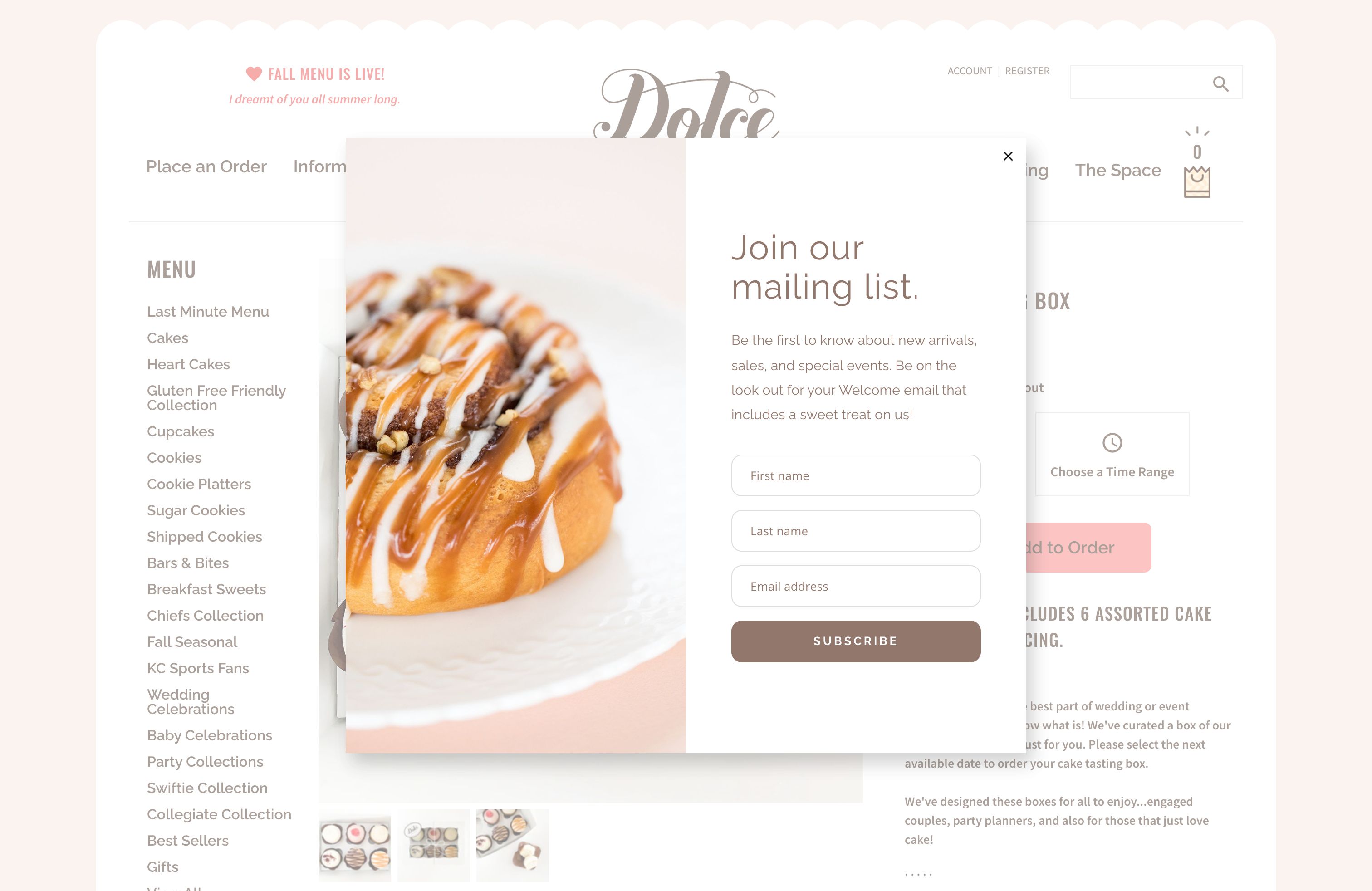 Dolce Bakery screenshot 6