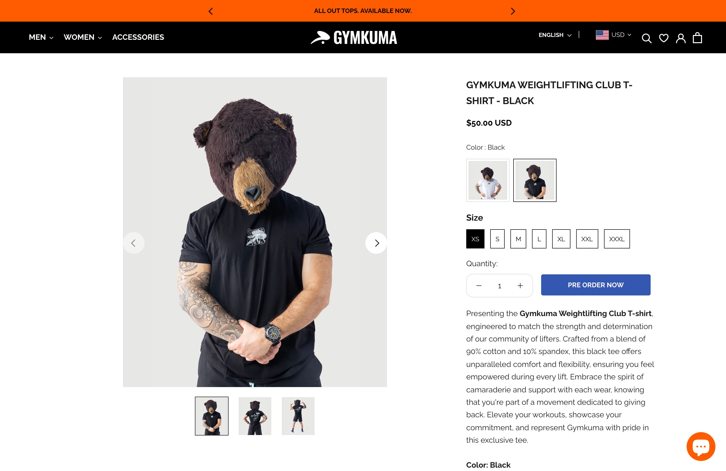 Shopify Store Setup & Suggestions To Improve gymkuma Gym Website screenshot 6