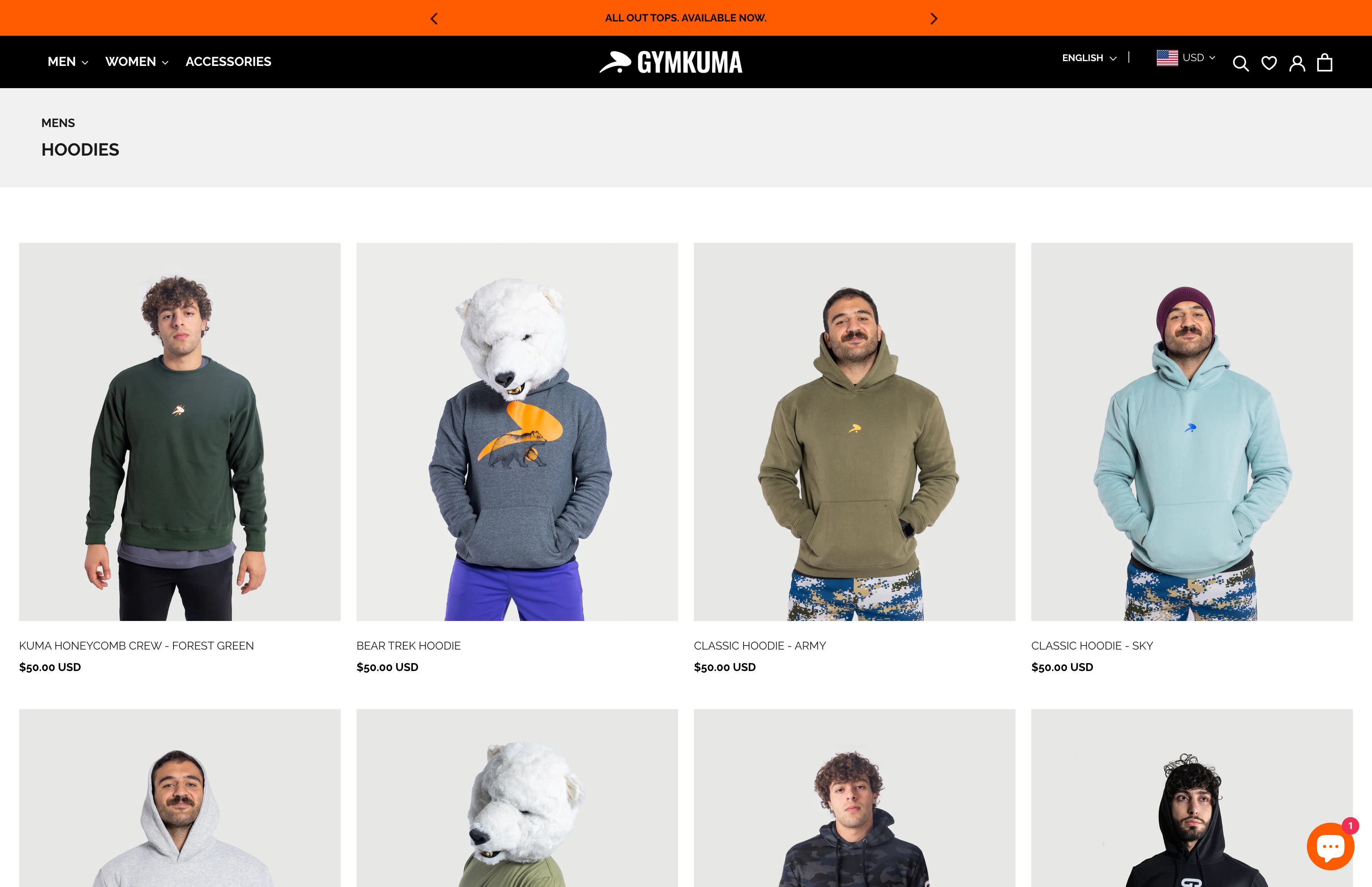 Shopify Store Setup & Suggestions To Improve gymkuma Gym Website screenshot 3