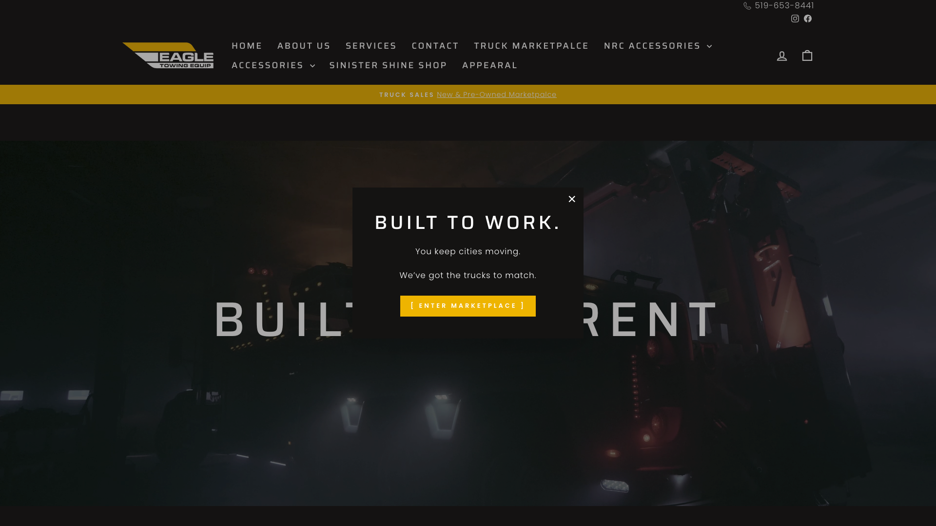 Website Redesign screenshot