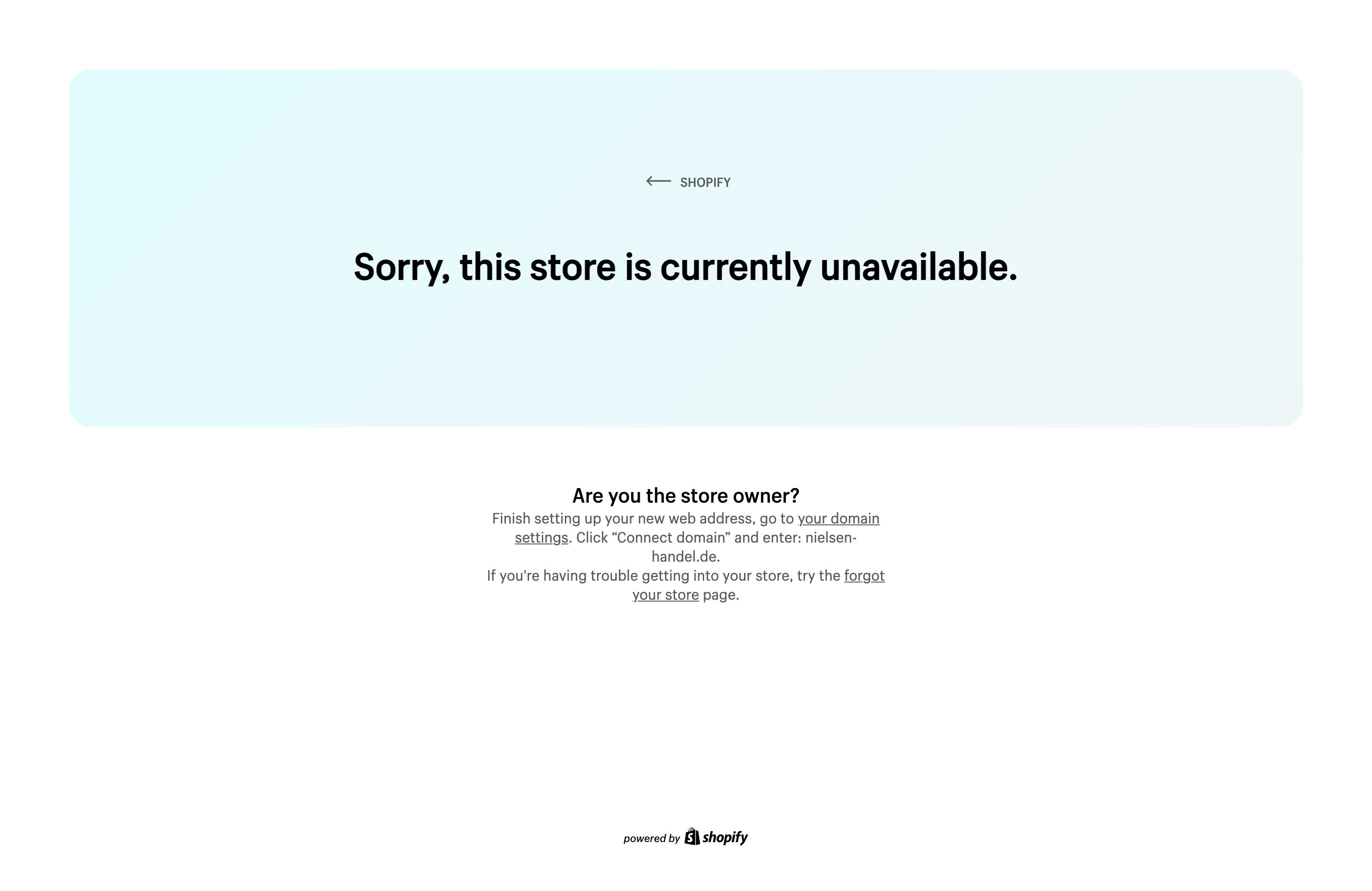 Nielsen Handel screenshot