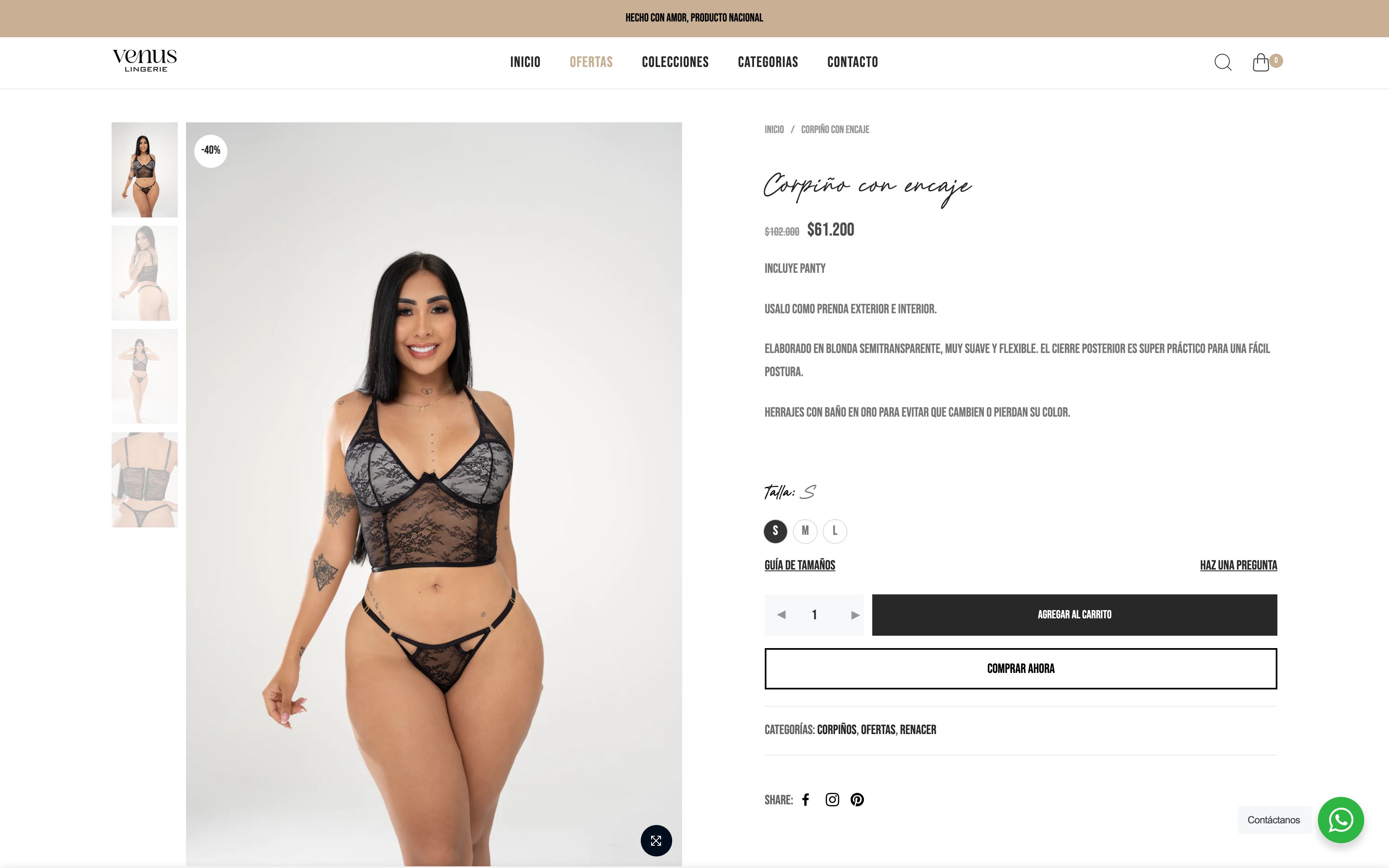 Lencería: Venus (COL) screenshot 3
