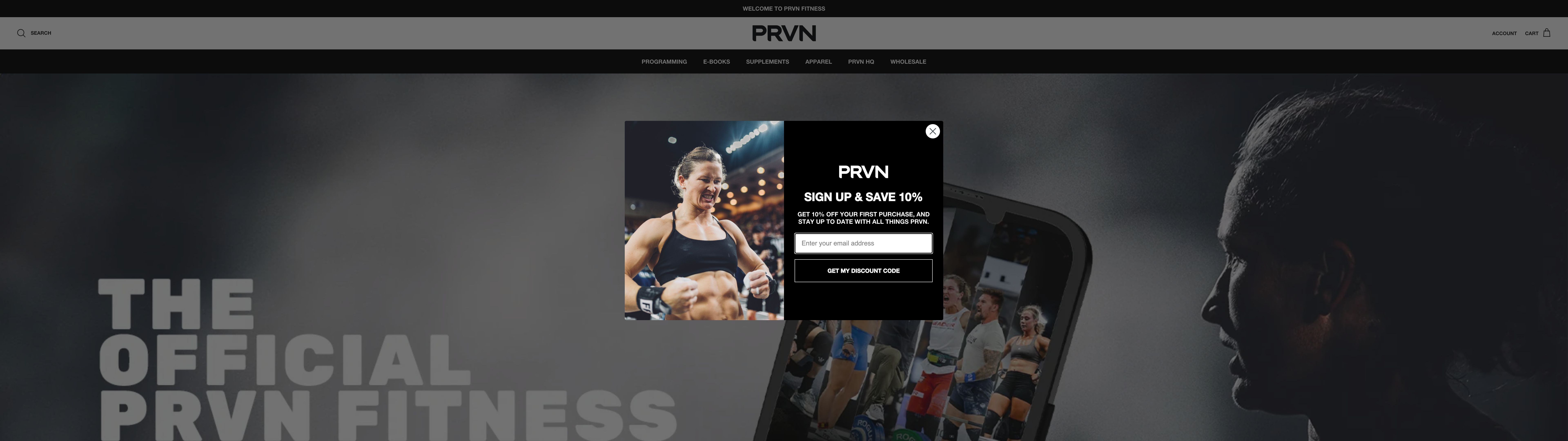 PRVN Fitness - Shipping Configuration screenshot 6