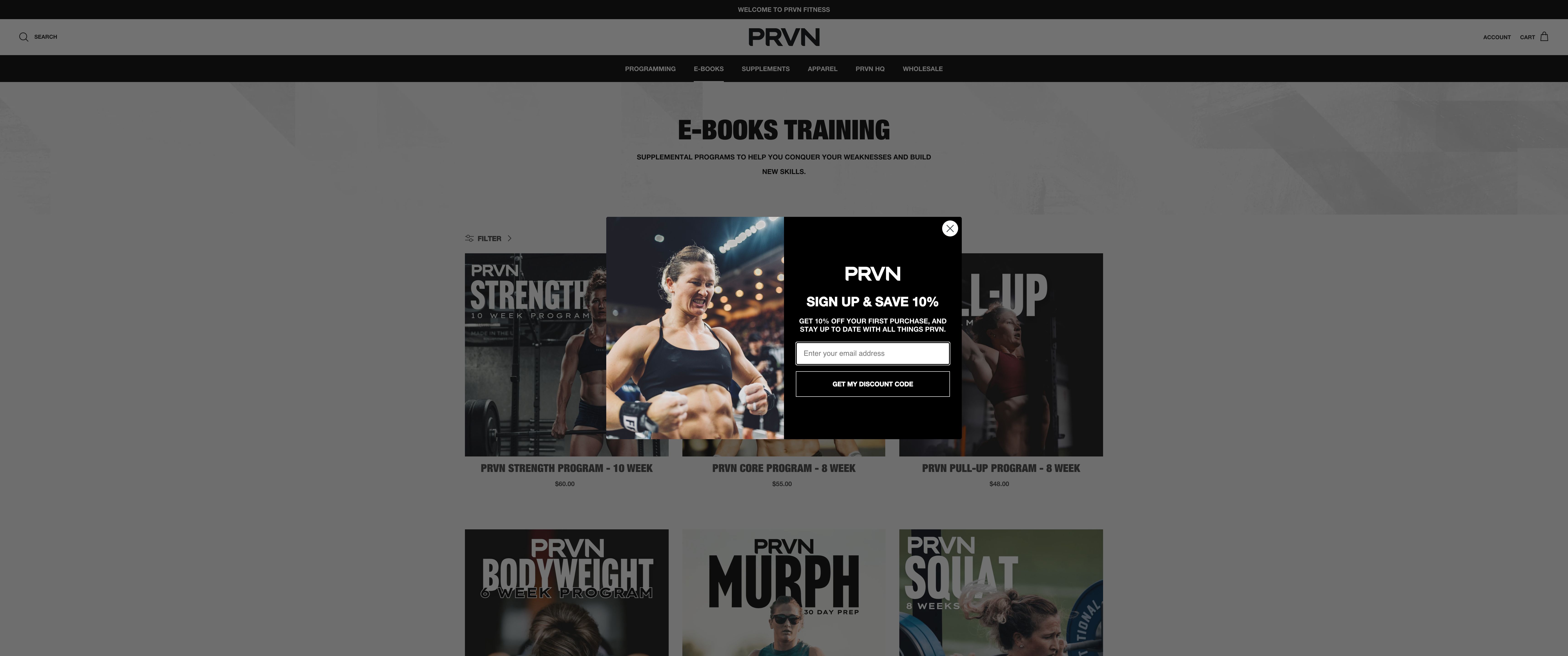 PRVN Fitness - Shipping Configuration screenshot 2