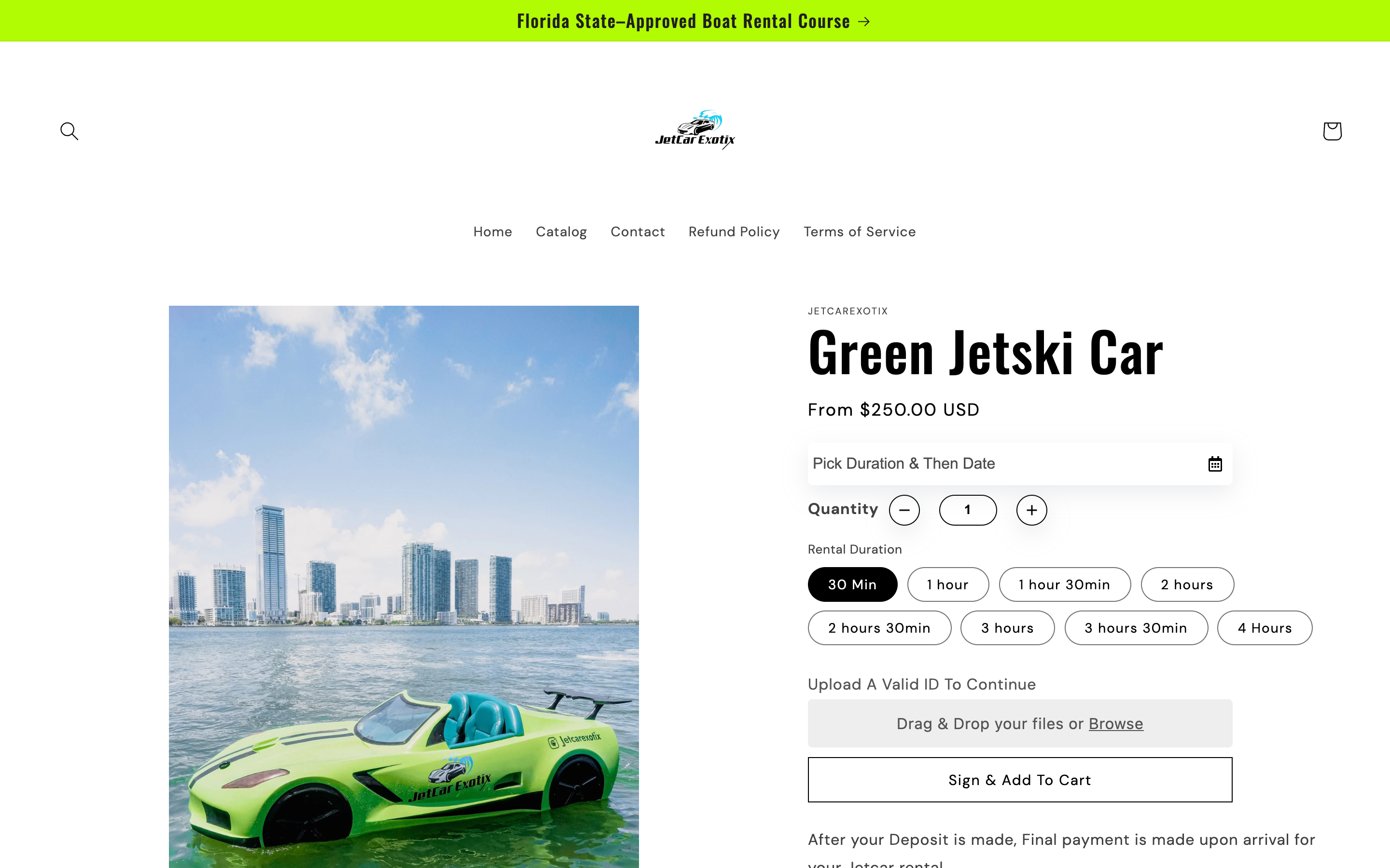JetSki Rental screenshot 2