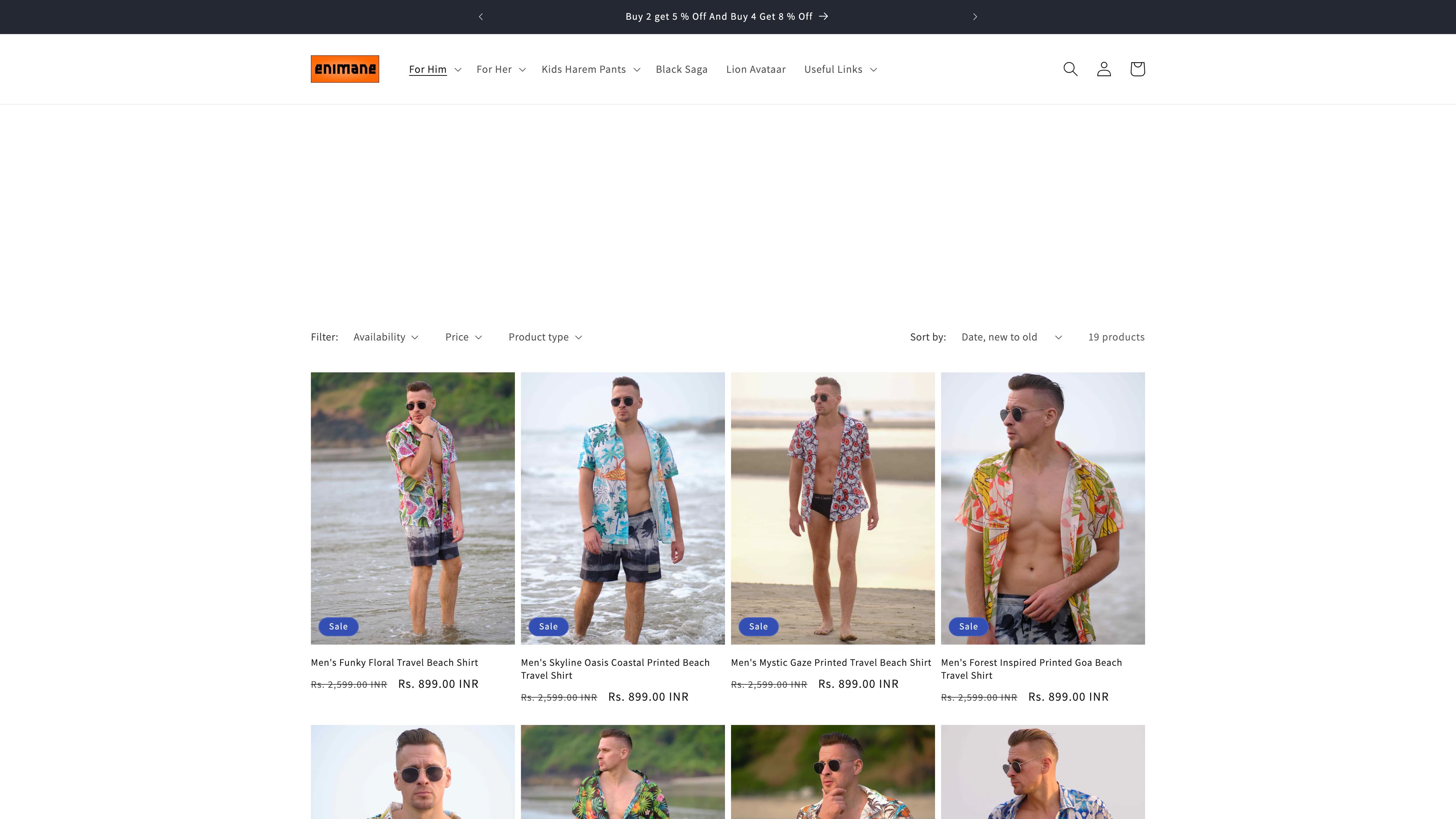 Complete Website Development Solution Using Dawn Theme for Enimane