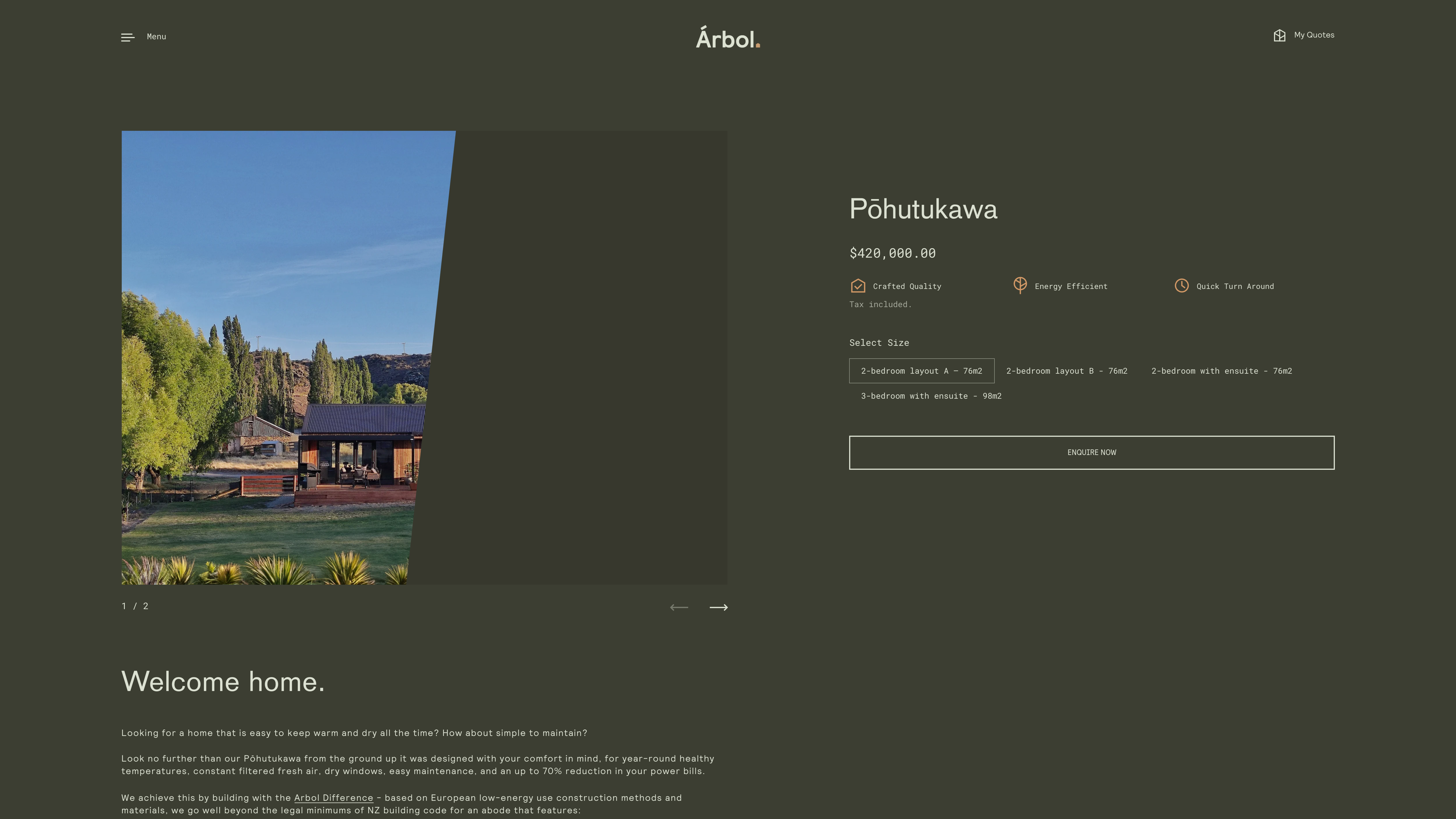 Árbol Eco Homes screenshot 4