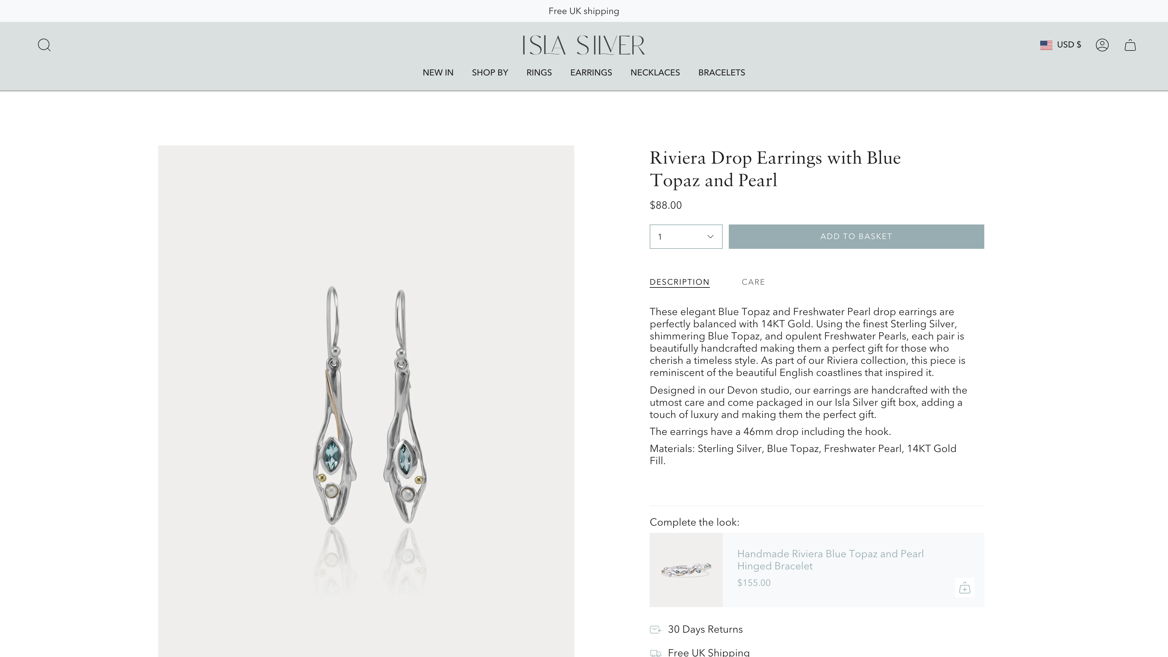 Isla Silver - New Site Build & Wix Migration screenshot 6