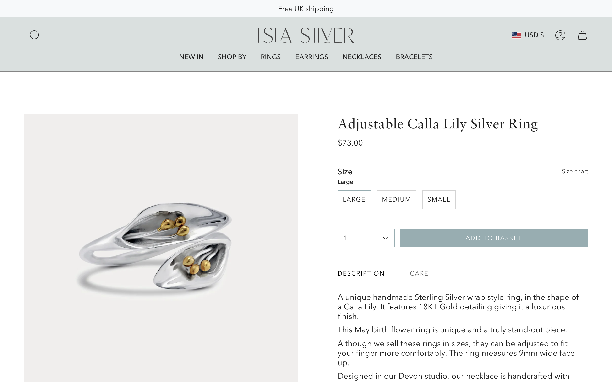 Isla Silver - New Site Build & Wix Migration screenshot 4