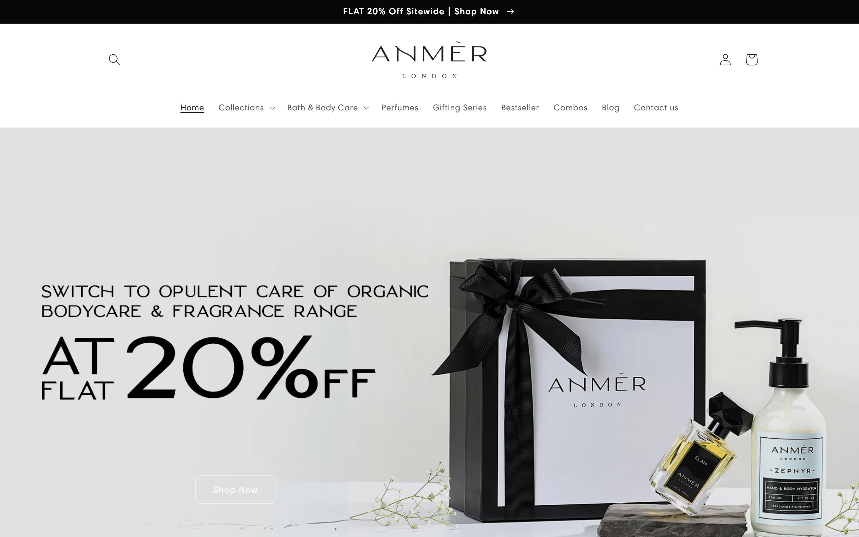 Anmer - Bath & Body Product E-commerce Store screenshot 5