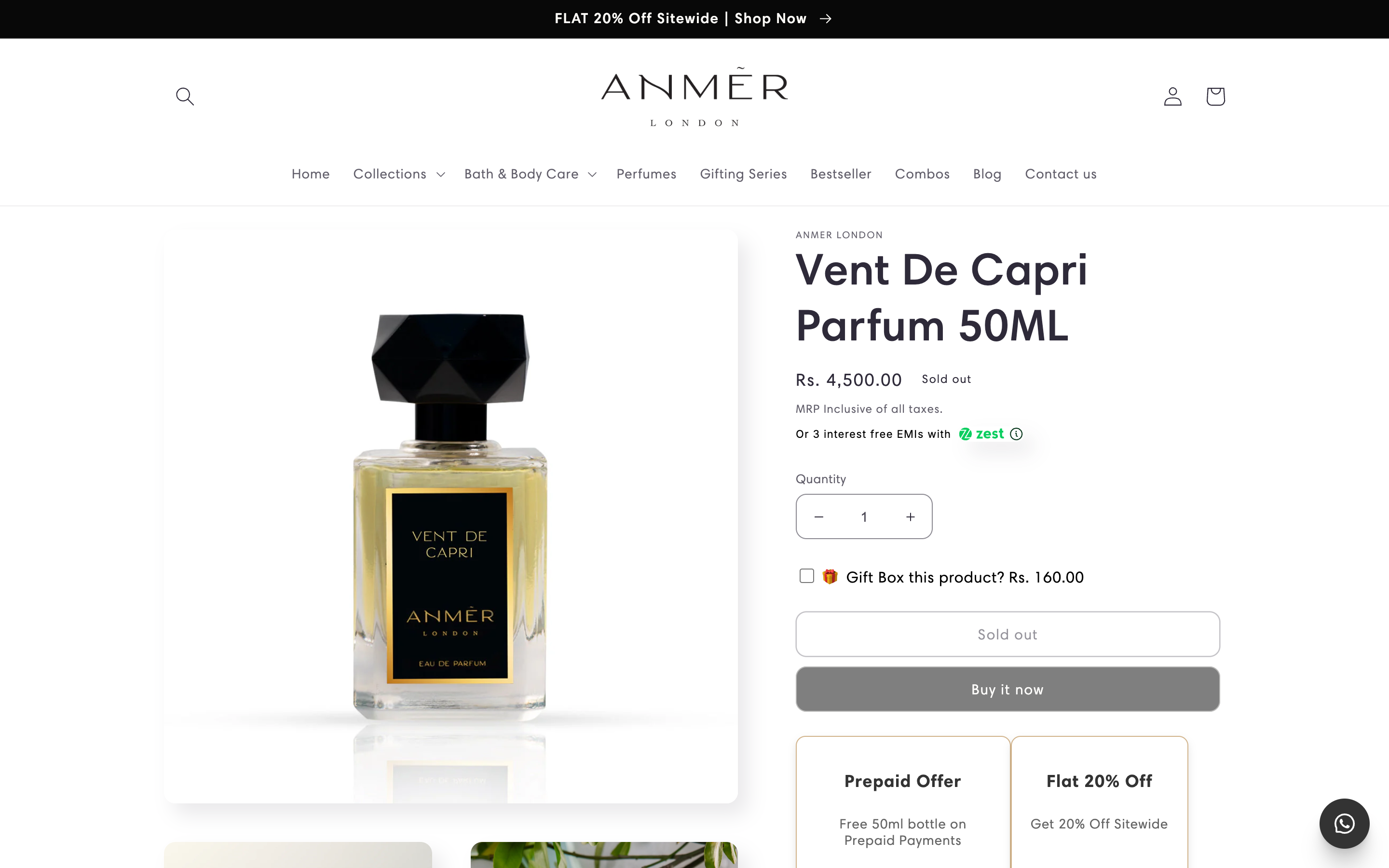 Anmer - Bath & Body Product E-commerce Store screenshot 4