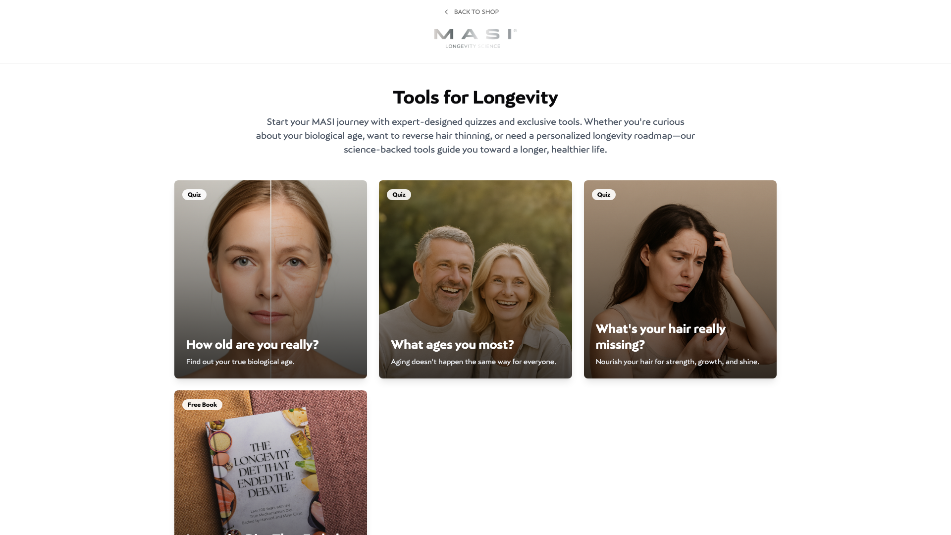 LONGEVITY TOOLS