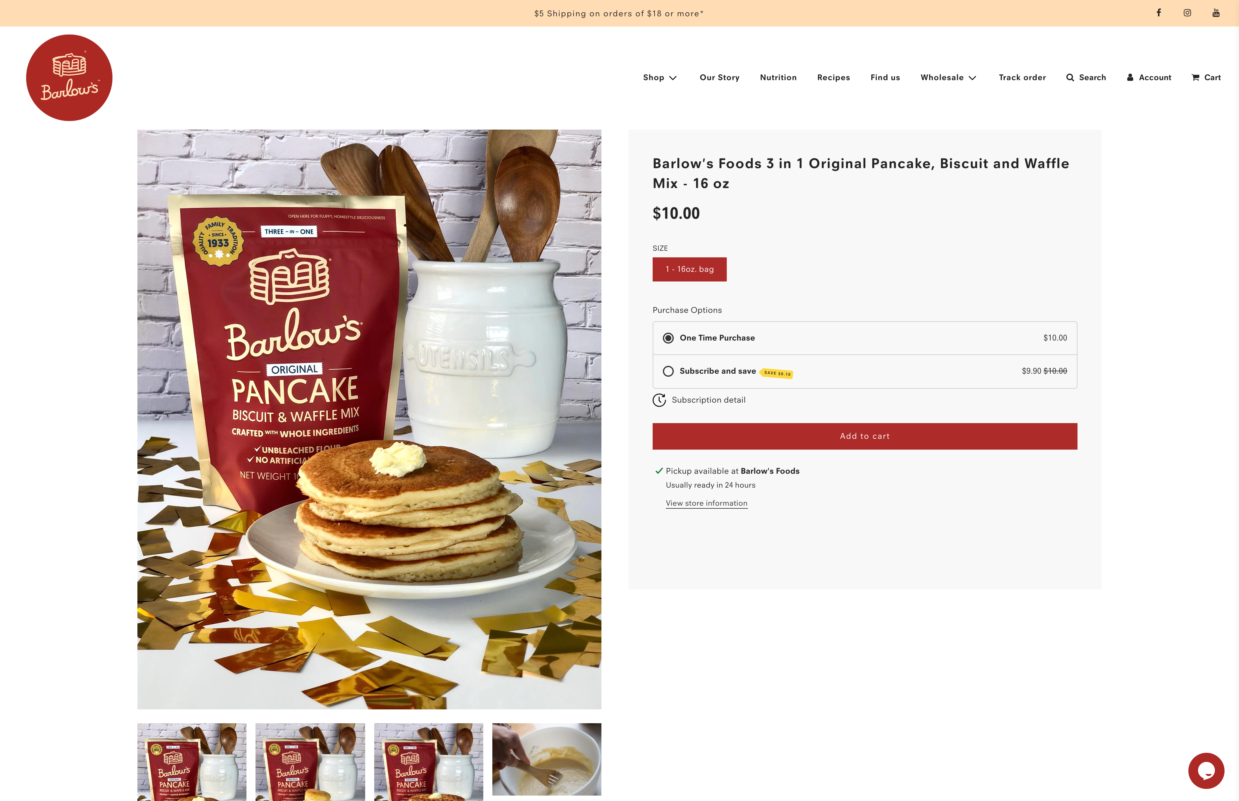 Barlow Foods screenshot 3