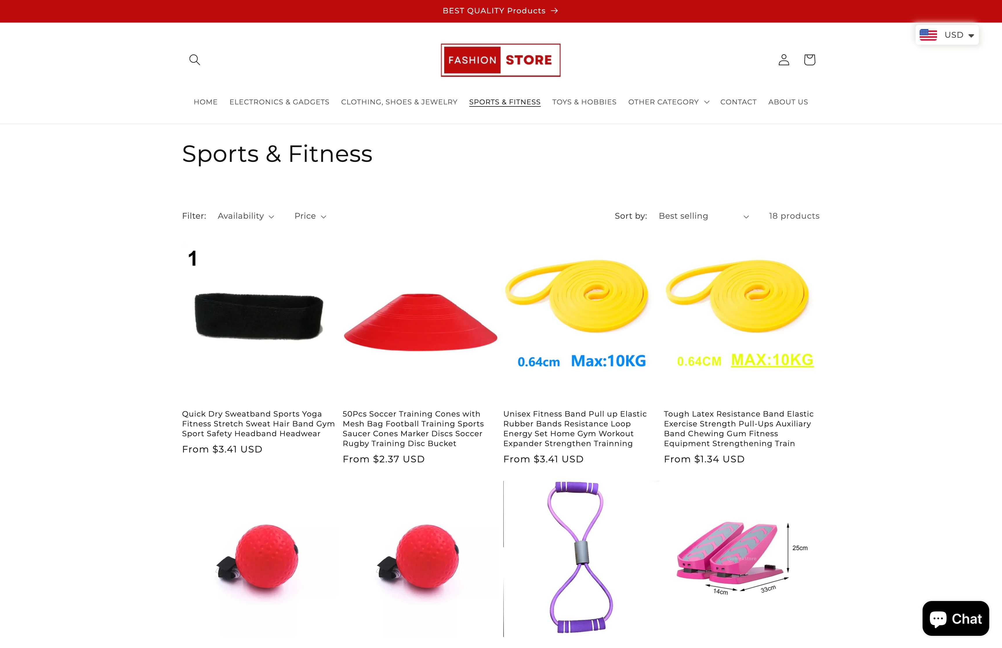 Fashion Shopify Ecommerce Store screenshot 2