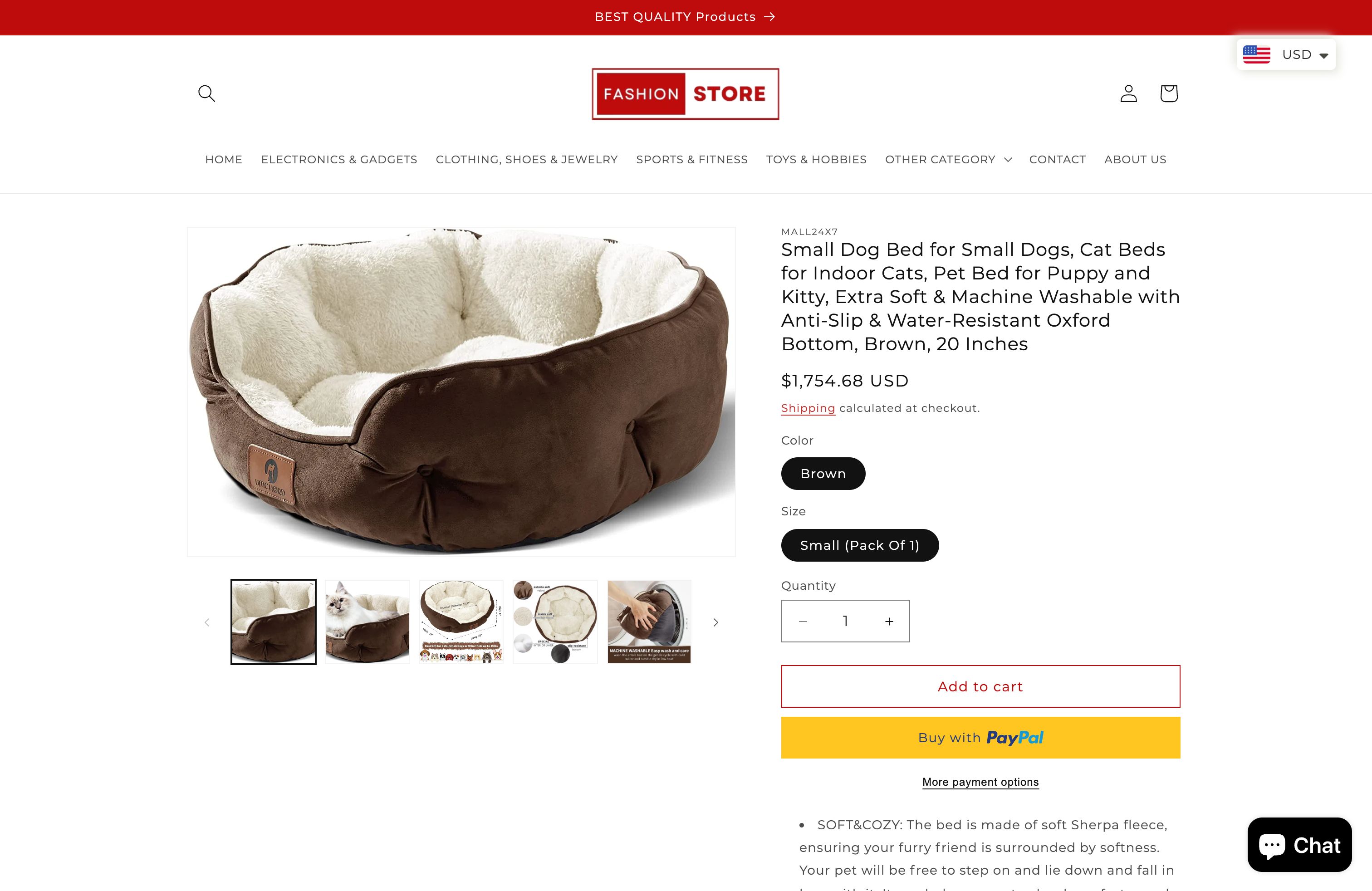 Fashion Shopify Ecommerce Store screenshot 5