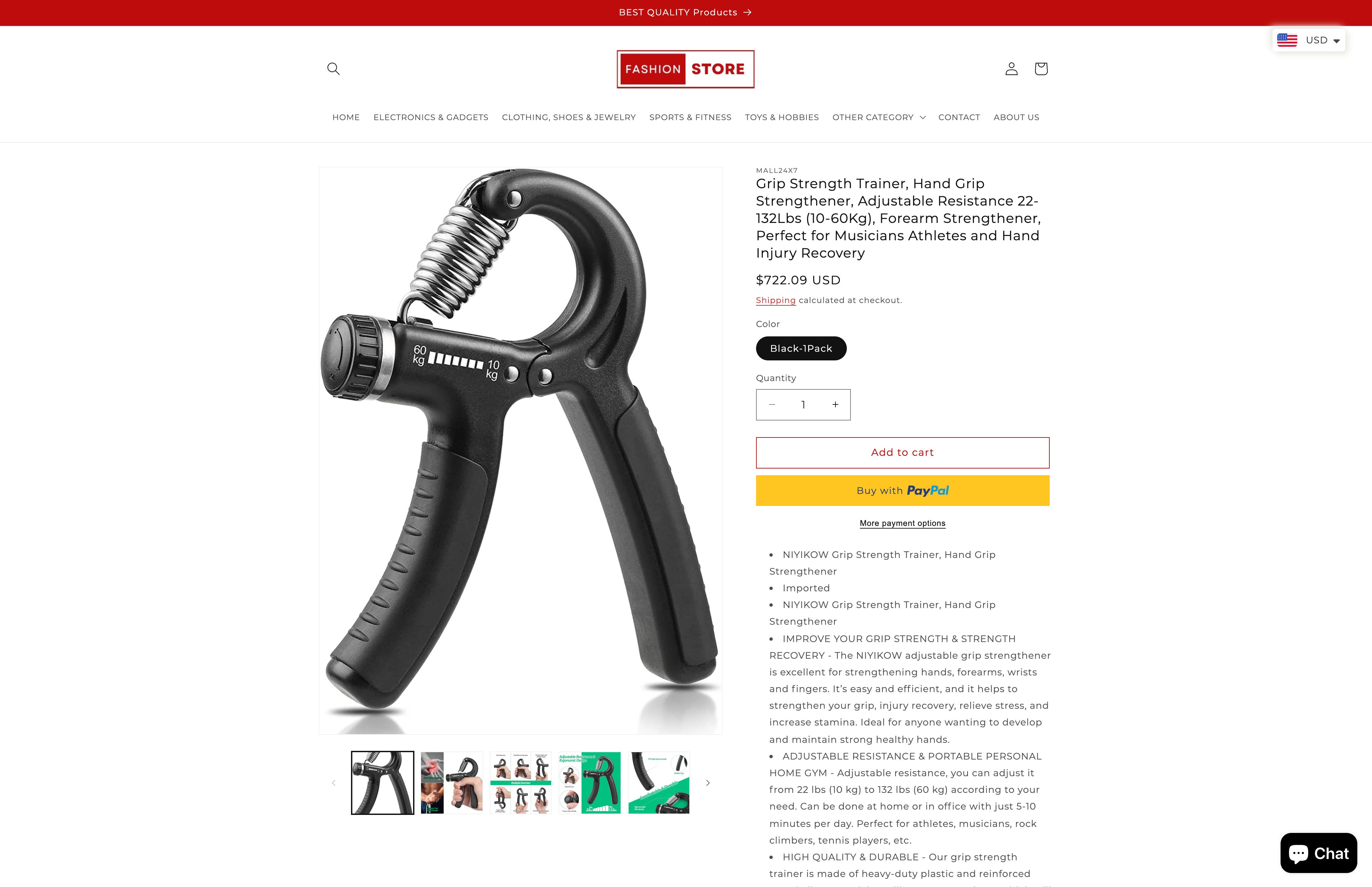 Fashion Shopify Ecommerce Store screenshot 3