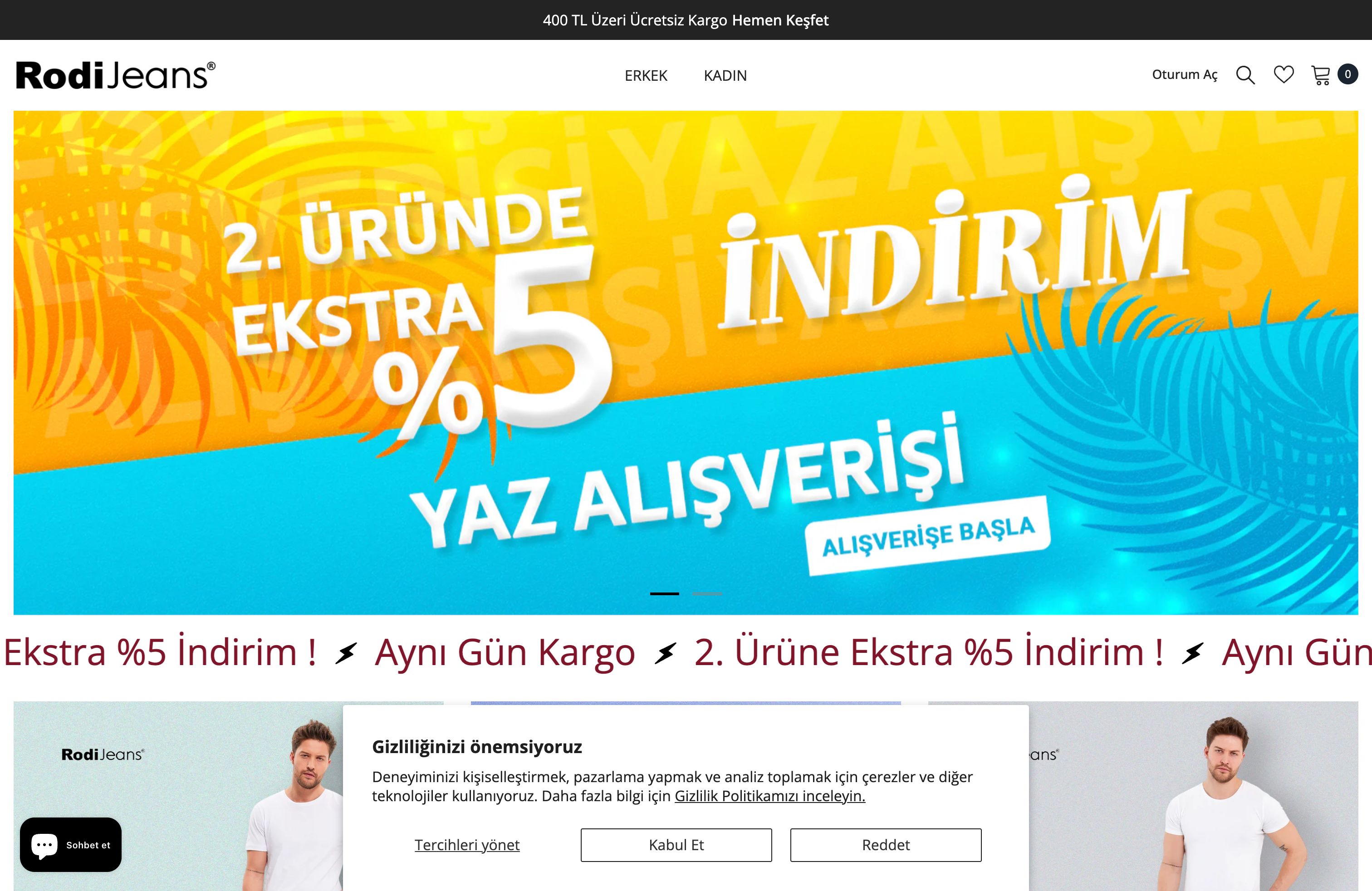 Rodi Jeans screenshot