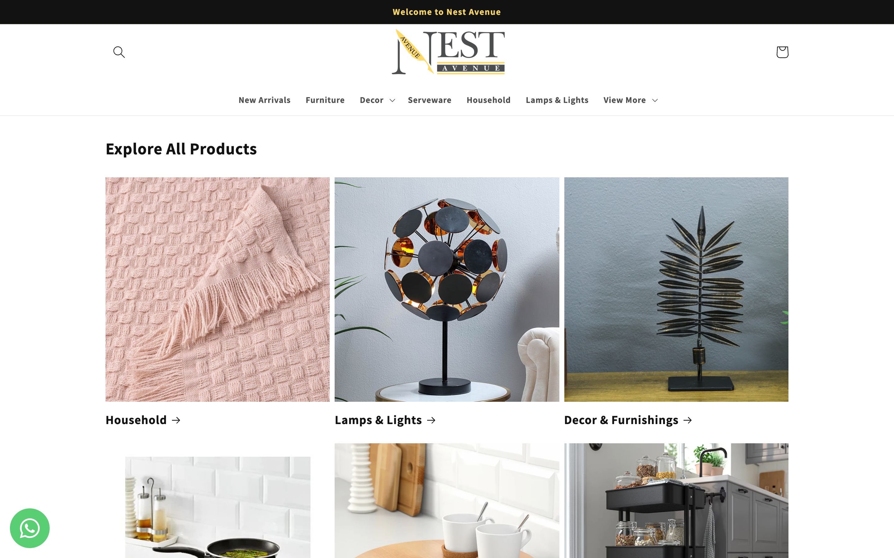 Nest Avenue | Premium Homestore screenshot