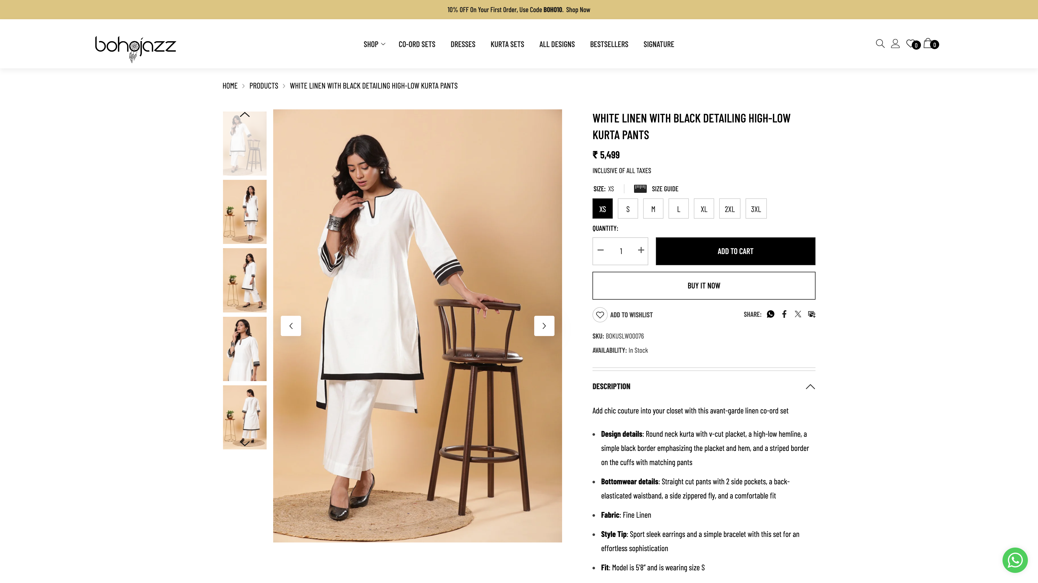 Bohojazz | Shopify website from scratch screenshot 2