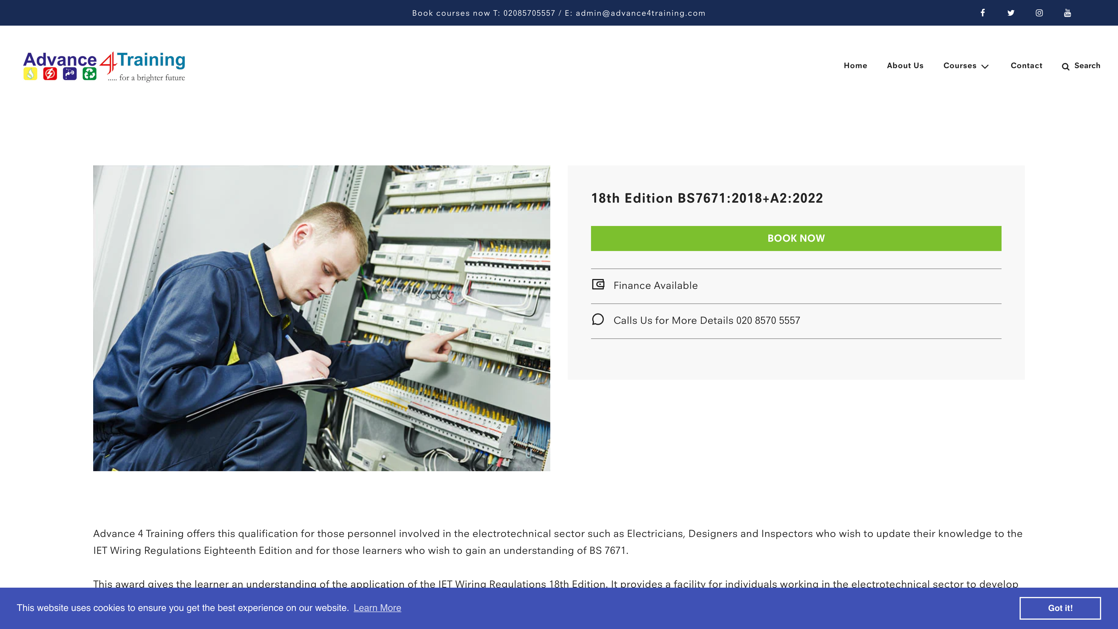 Advance4training Educational London  screenshot 5