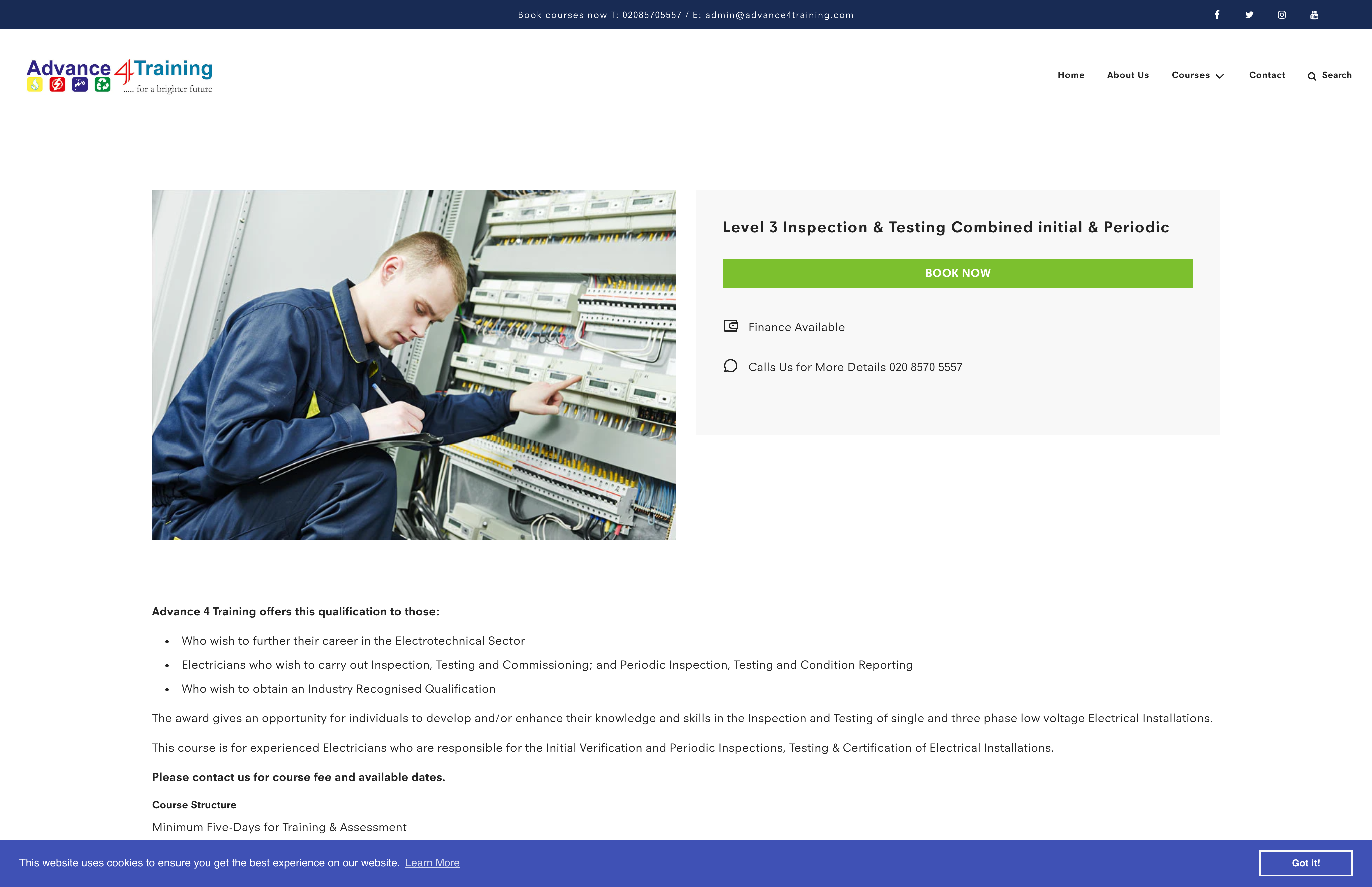 Advance4training Educational London  screenshot 6