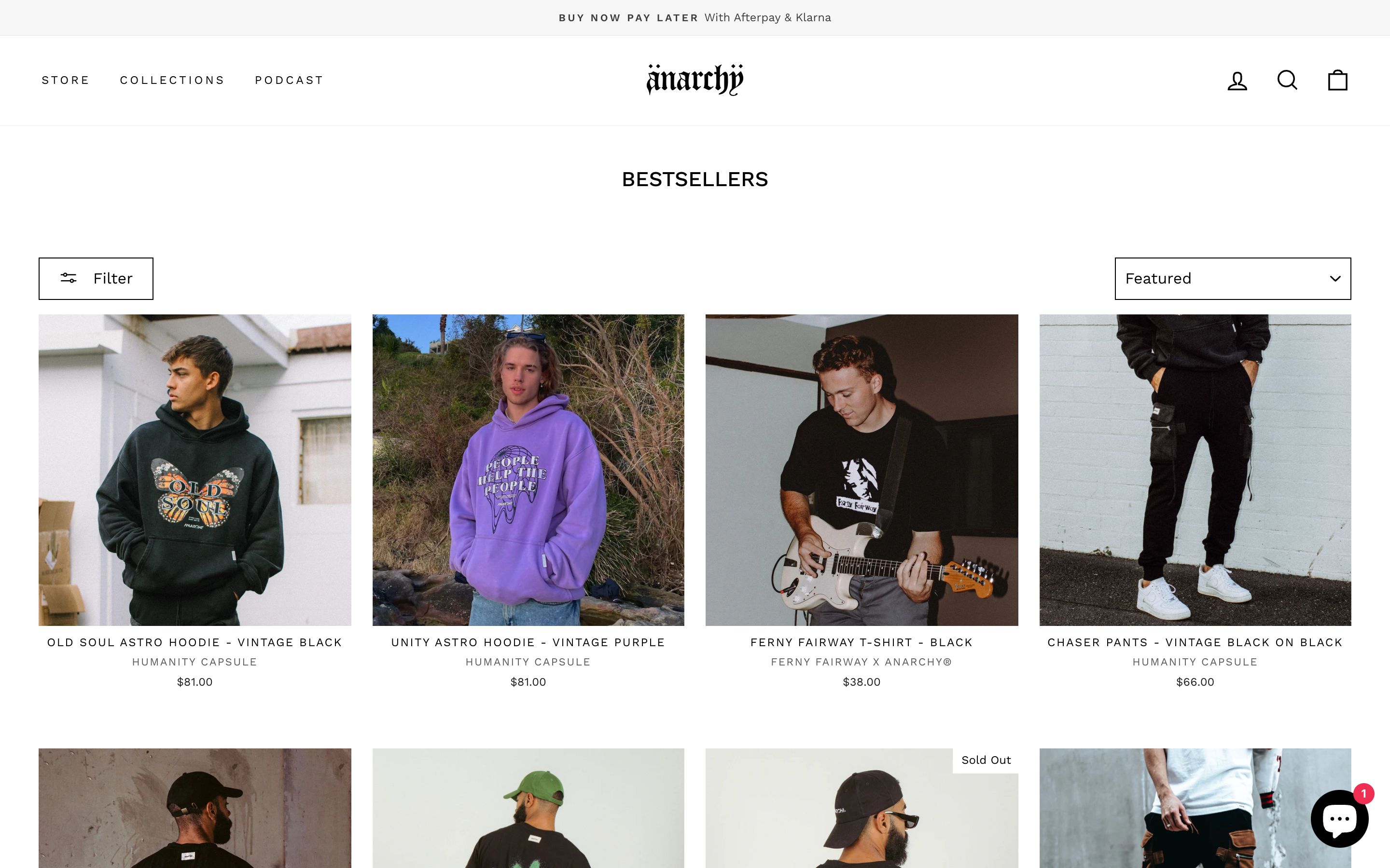 Anarchy Label - Online Clothing Brand screenshot 2