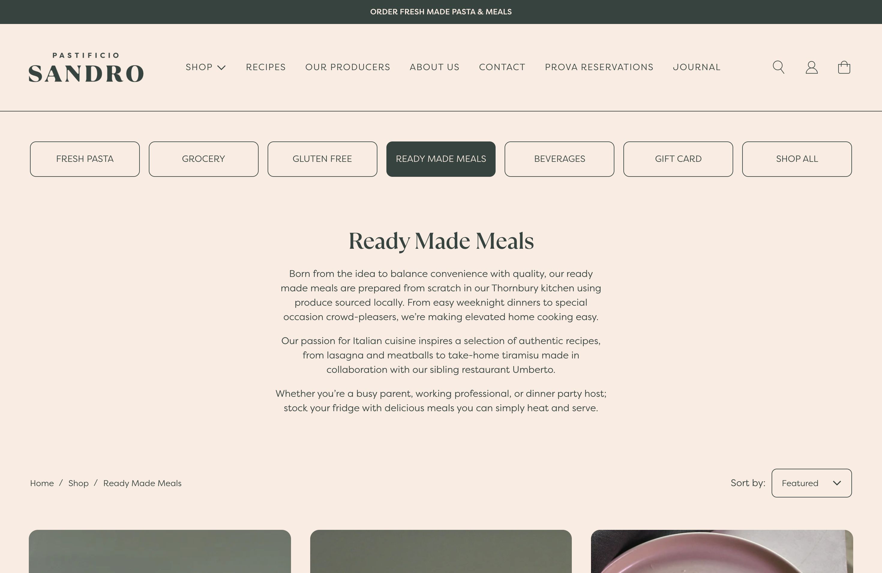 Pastifico Sandro screenshot 2
