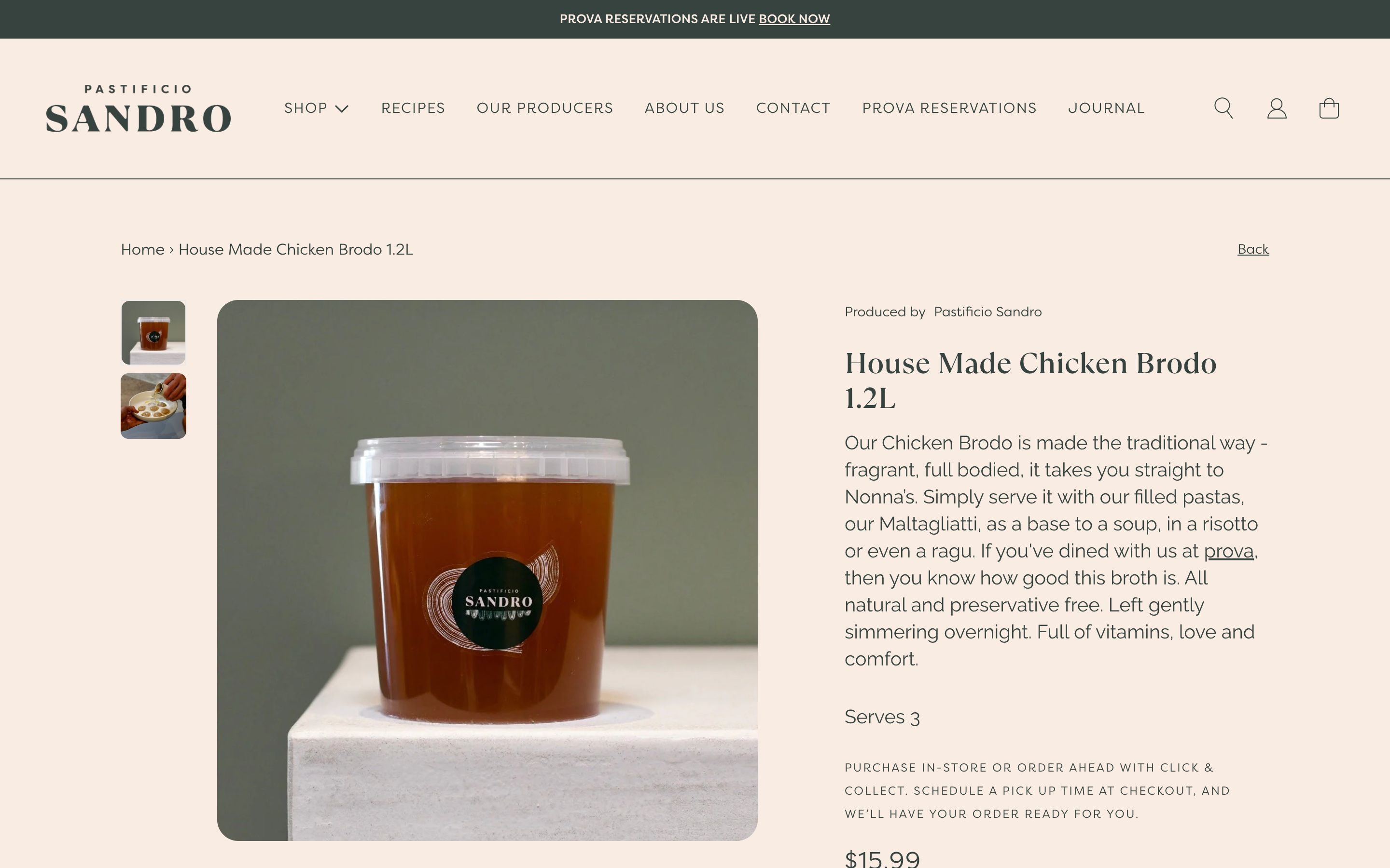 Pastifico Sandro screenshot 3