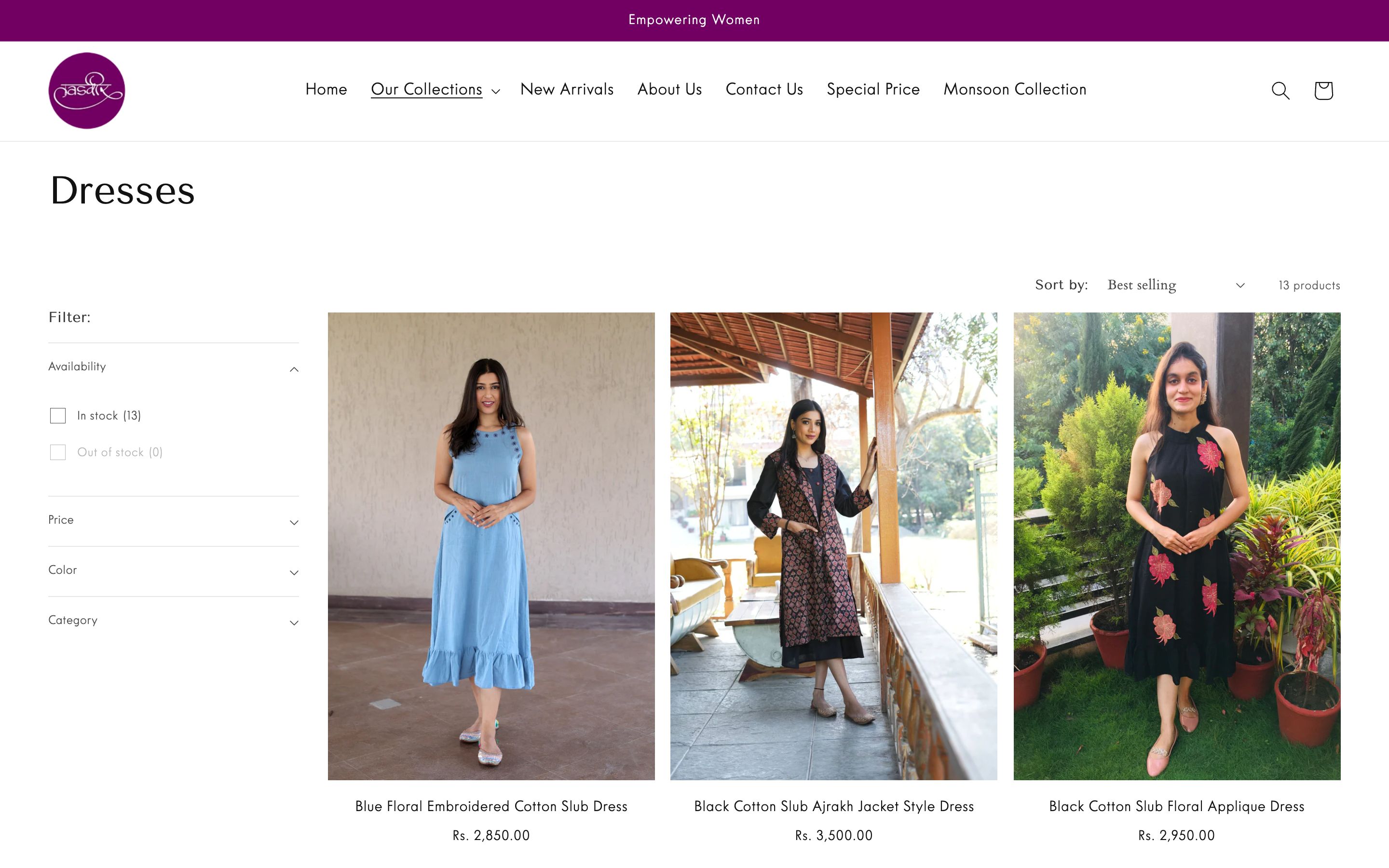 Stylish Fashion Essentials by Tasveer India: Heritage Meets Modern Design