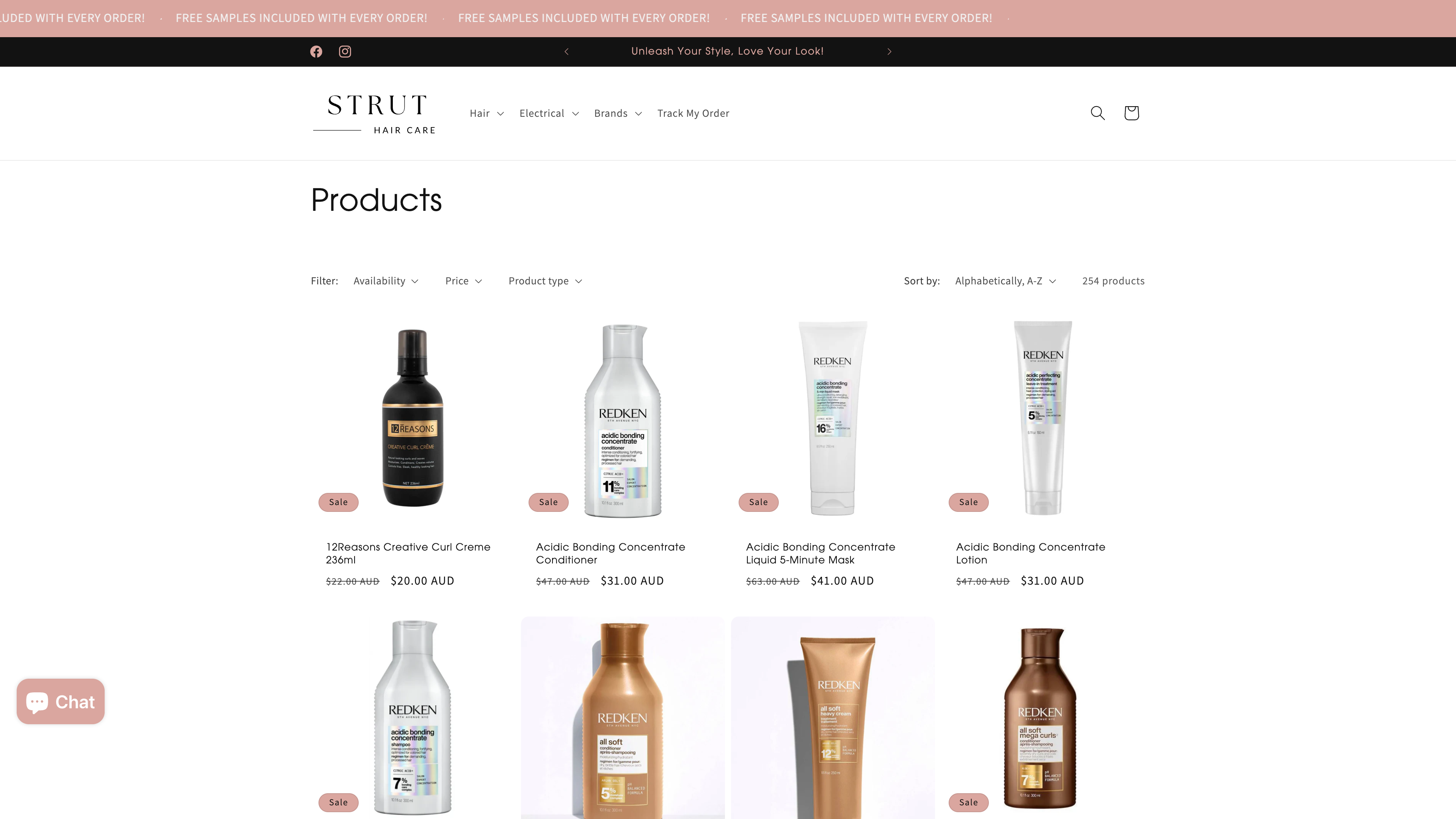Strut Hair Care screenshot