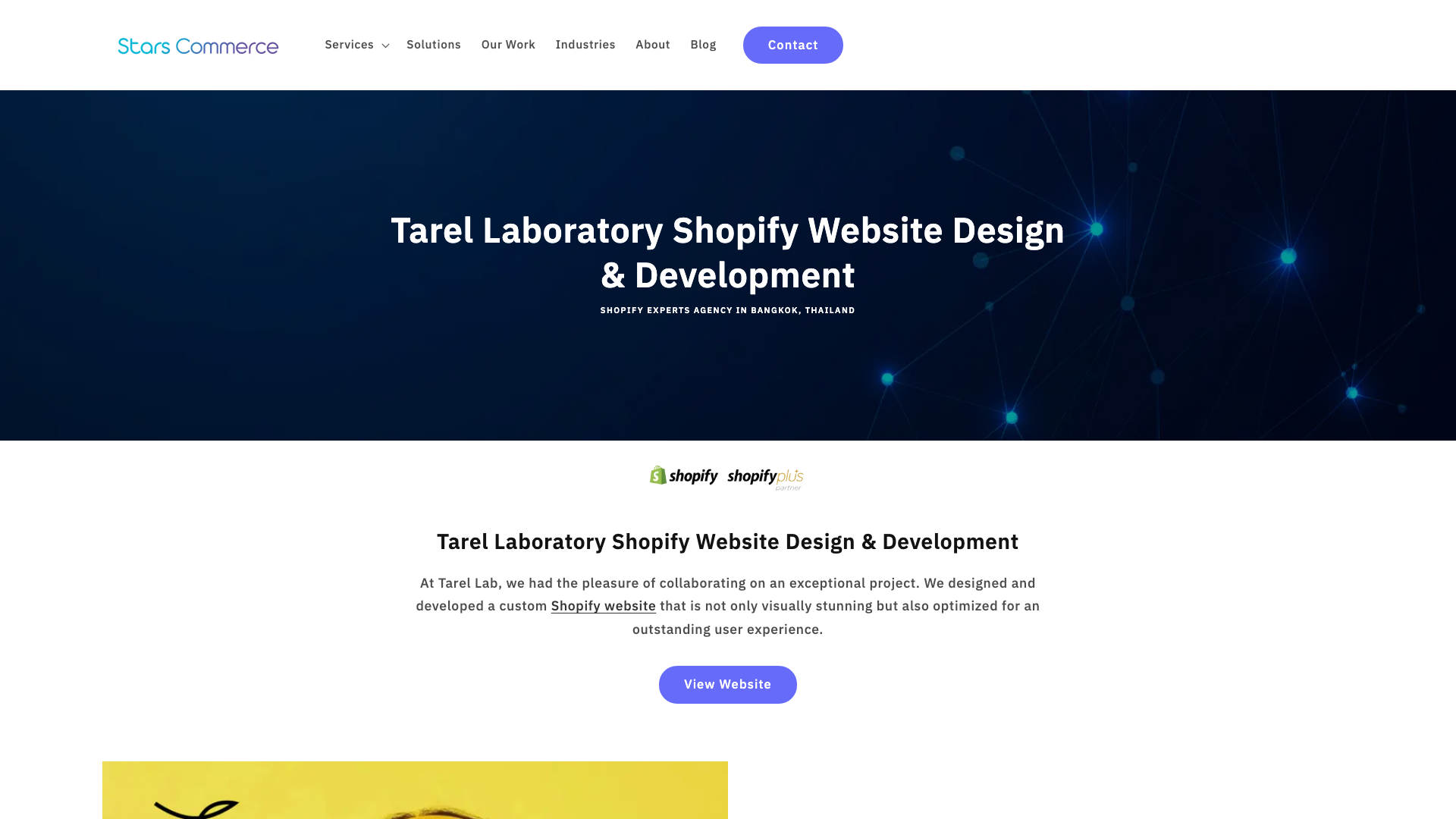 Tarel Laboratory screenshot