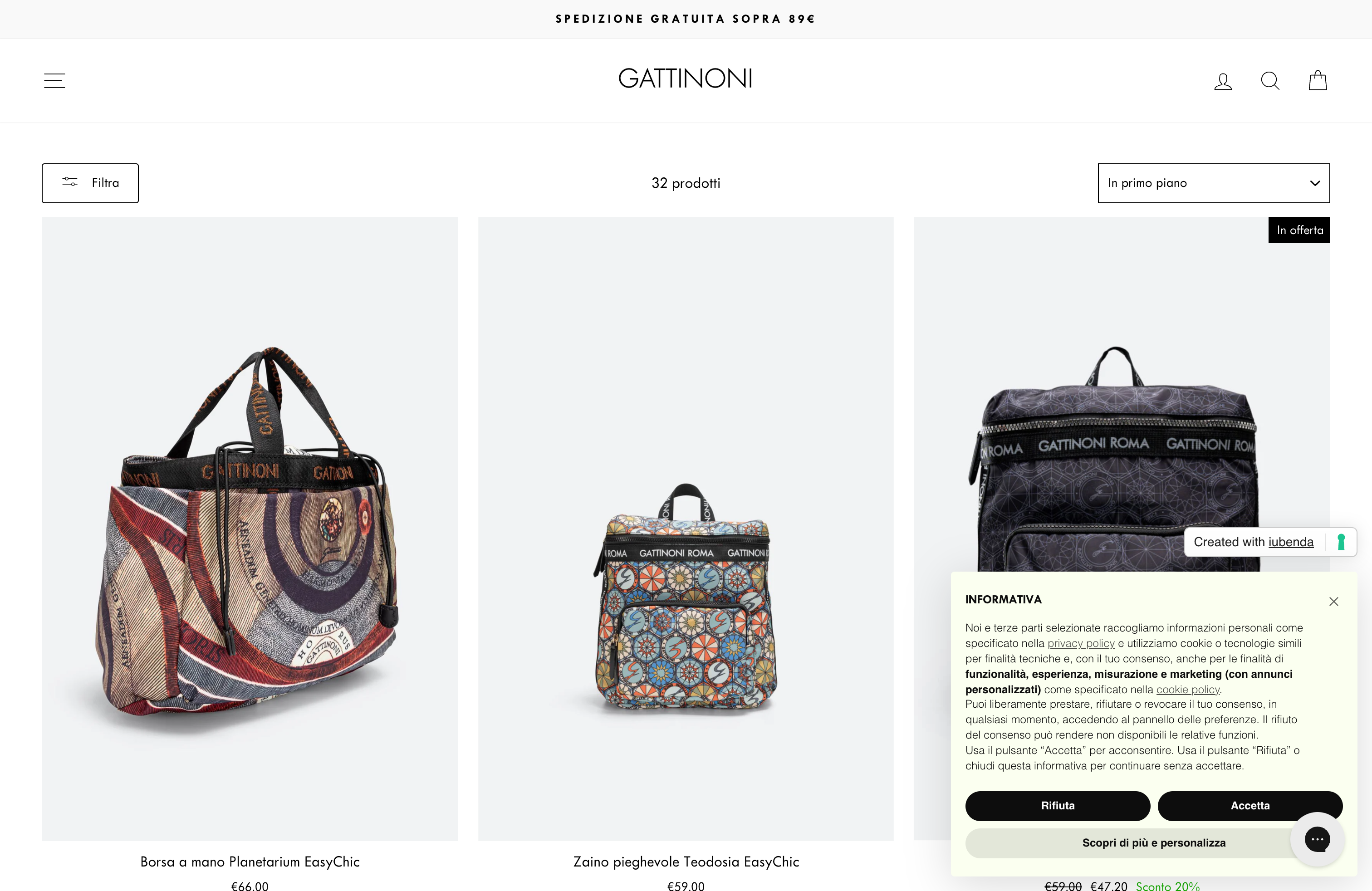 Gattinoni  screenshot 3