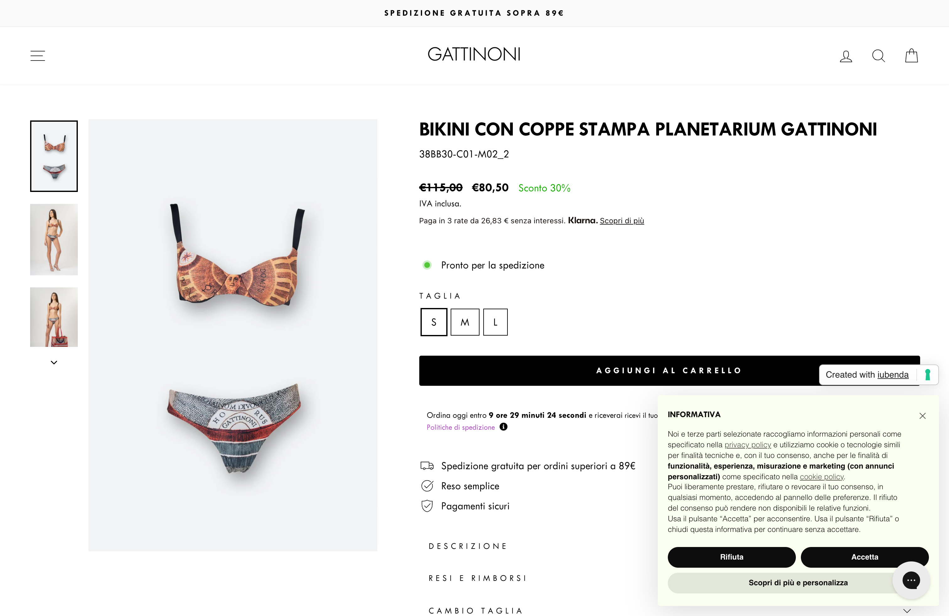 Gattinoni  screenshot 5