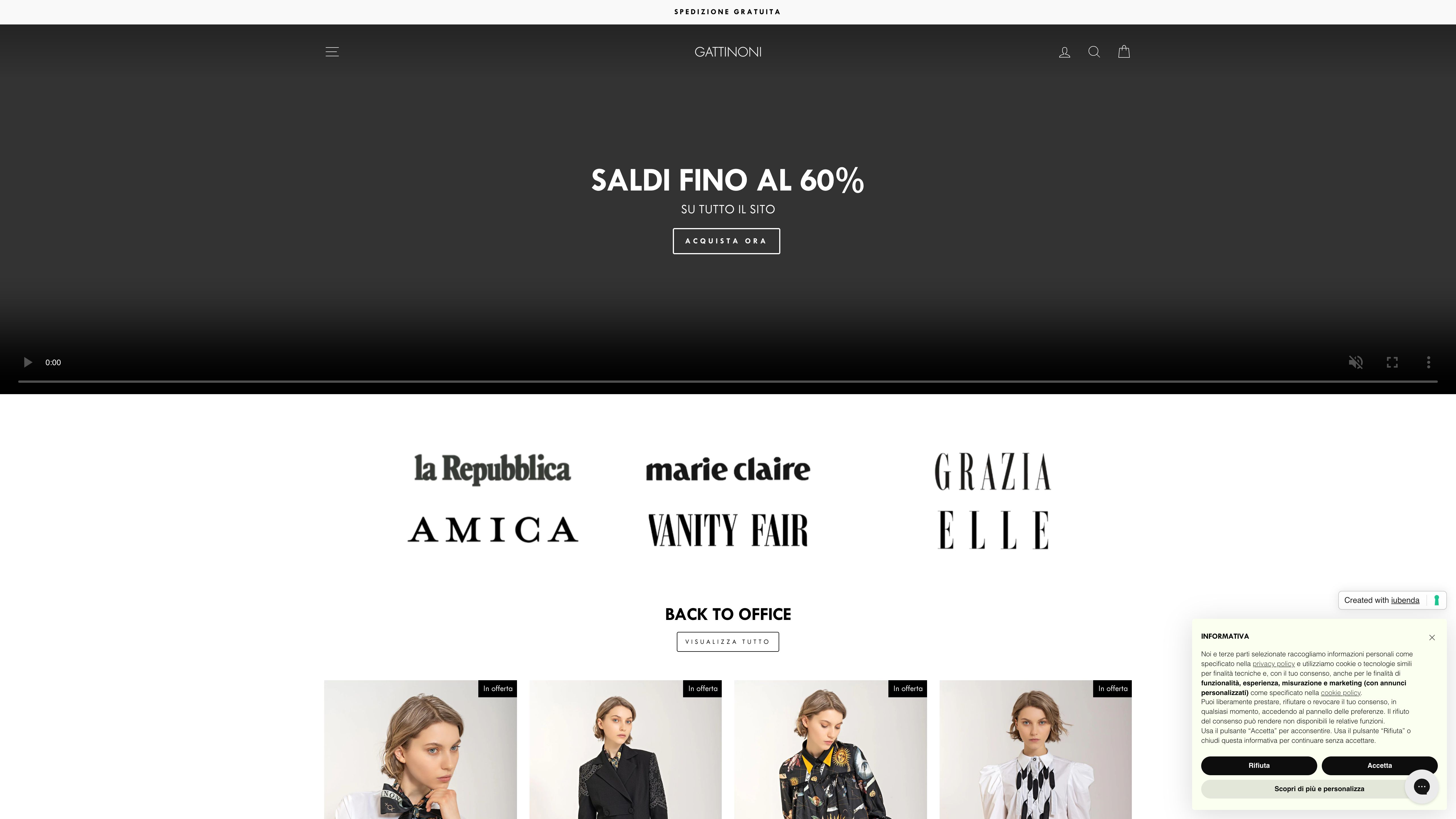 Gattinoni  screenshot