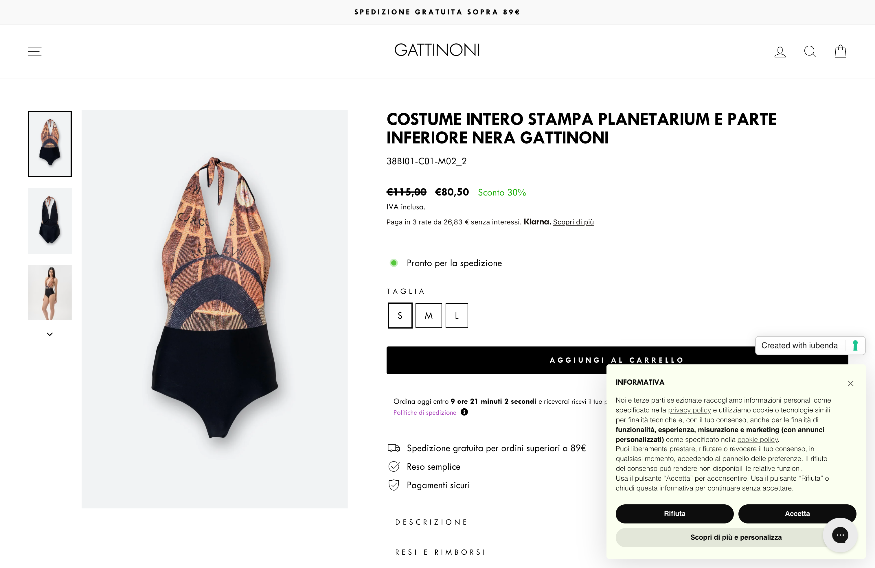 Gattinoni  screenshot 6